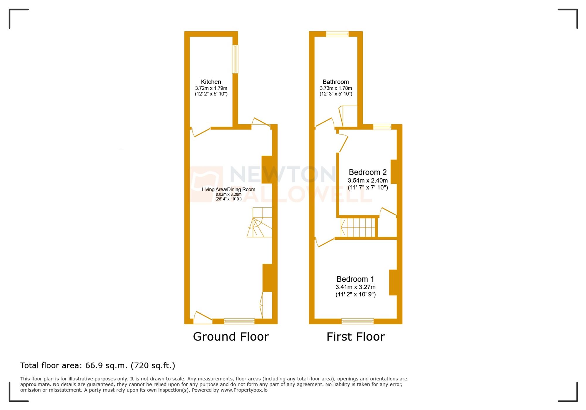 63 Bruce Street, Leicester floorplan