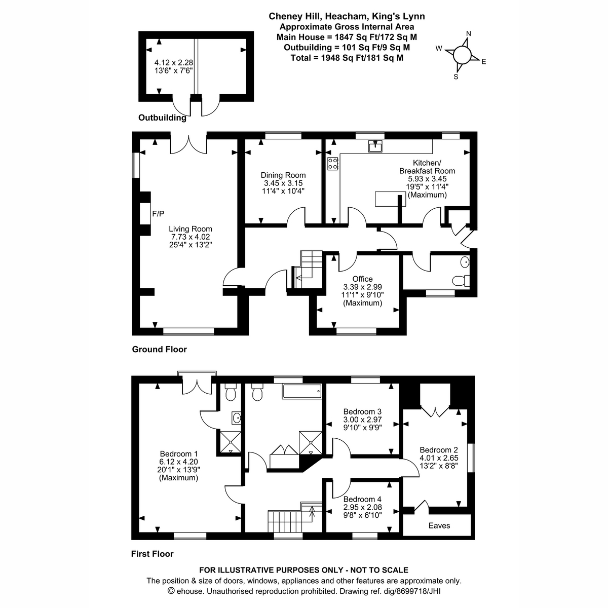 5, Cheney Hill, King's Lynn floorplan