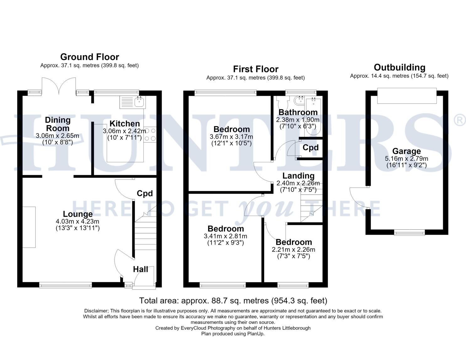 7, Ashbourne Close, Rochdale floorplan
