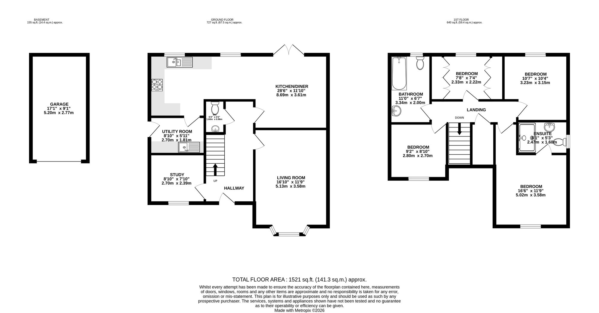 10 Gardens View Close, Newport floorplan
