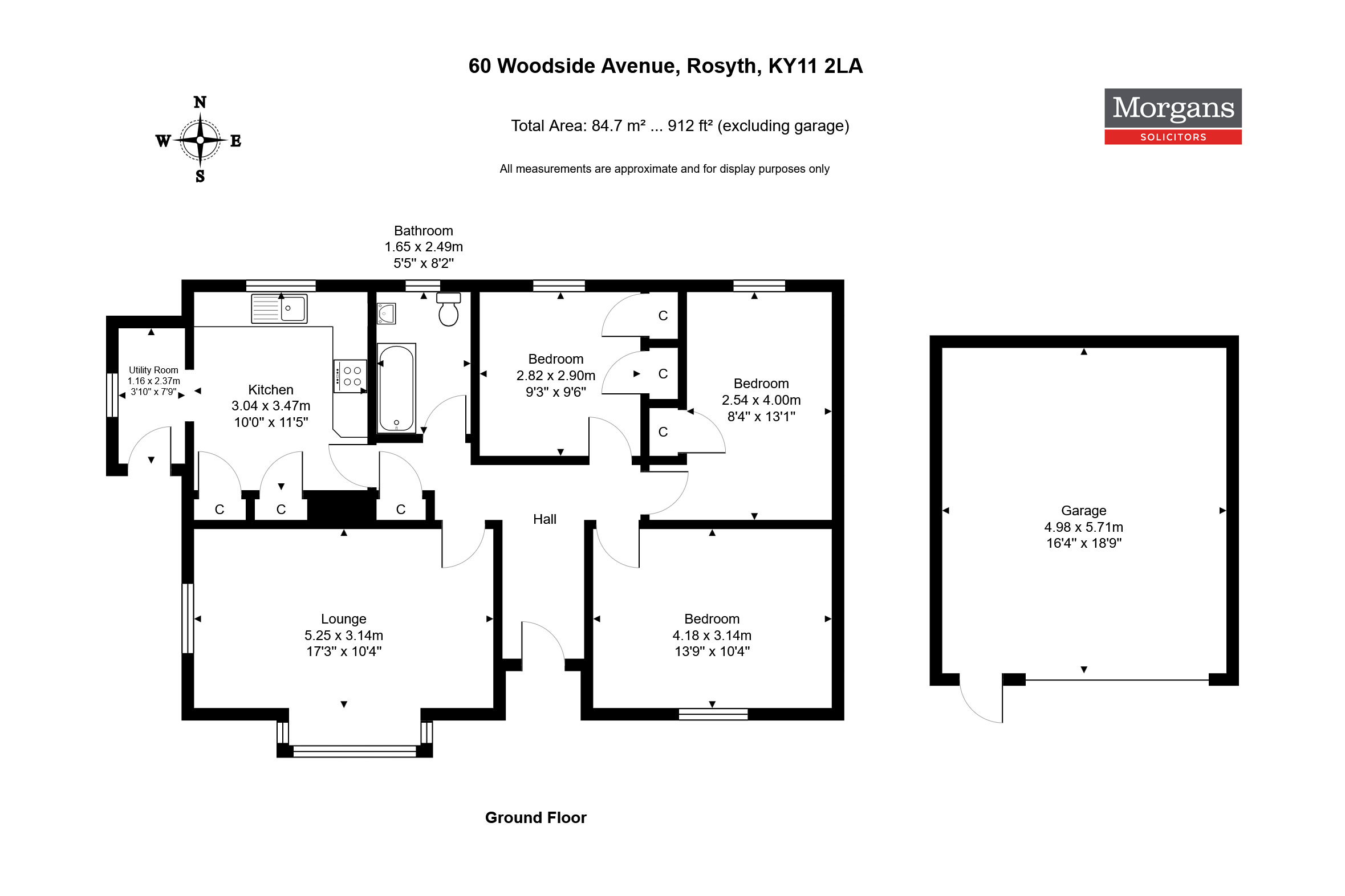 60, Woodside Avenue, Rosyth floorplan
