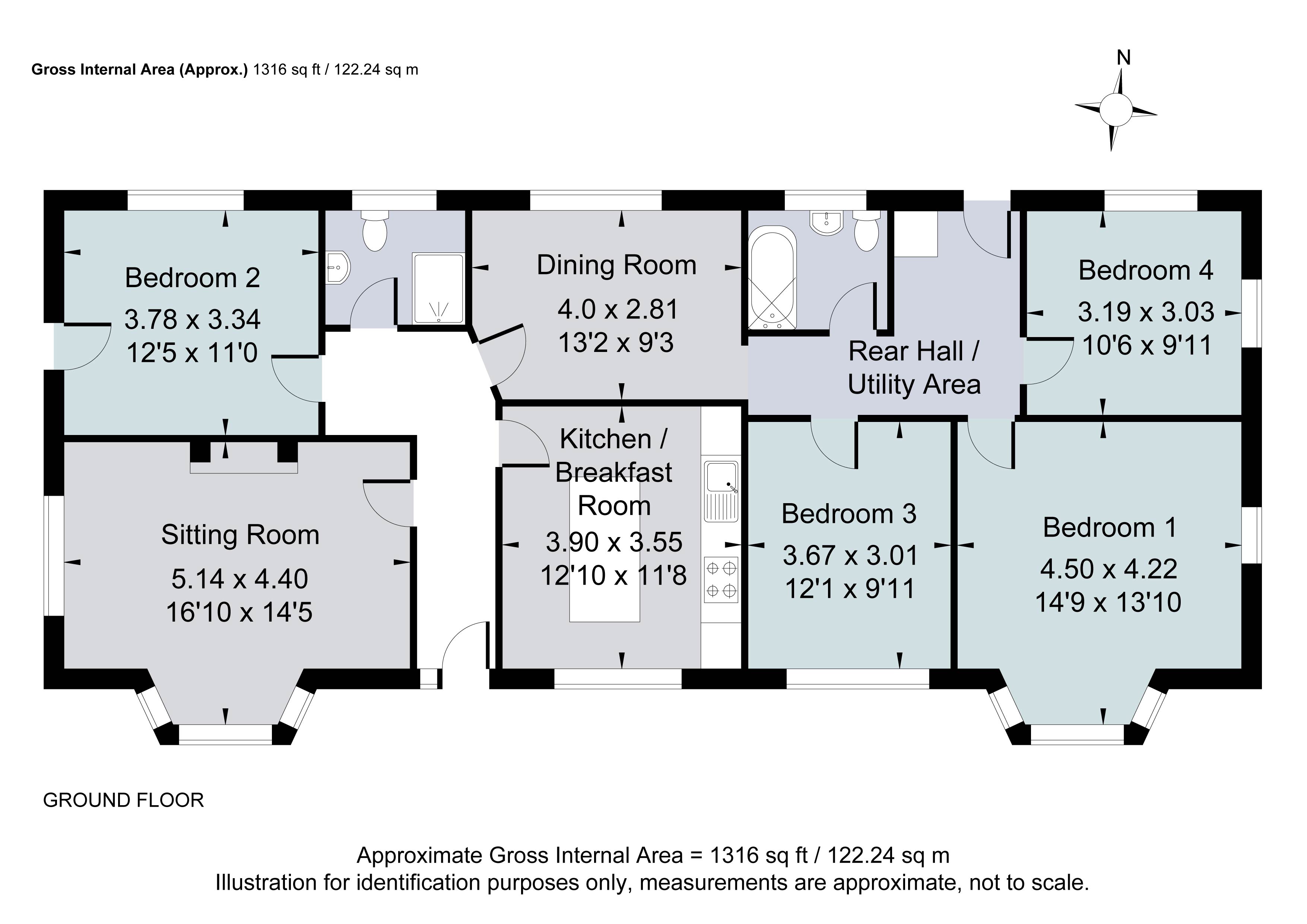 Streat Lane, Hassocks floorplan