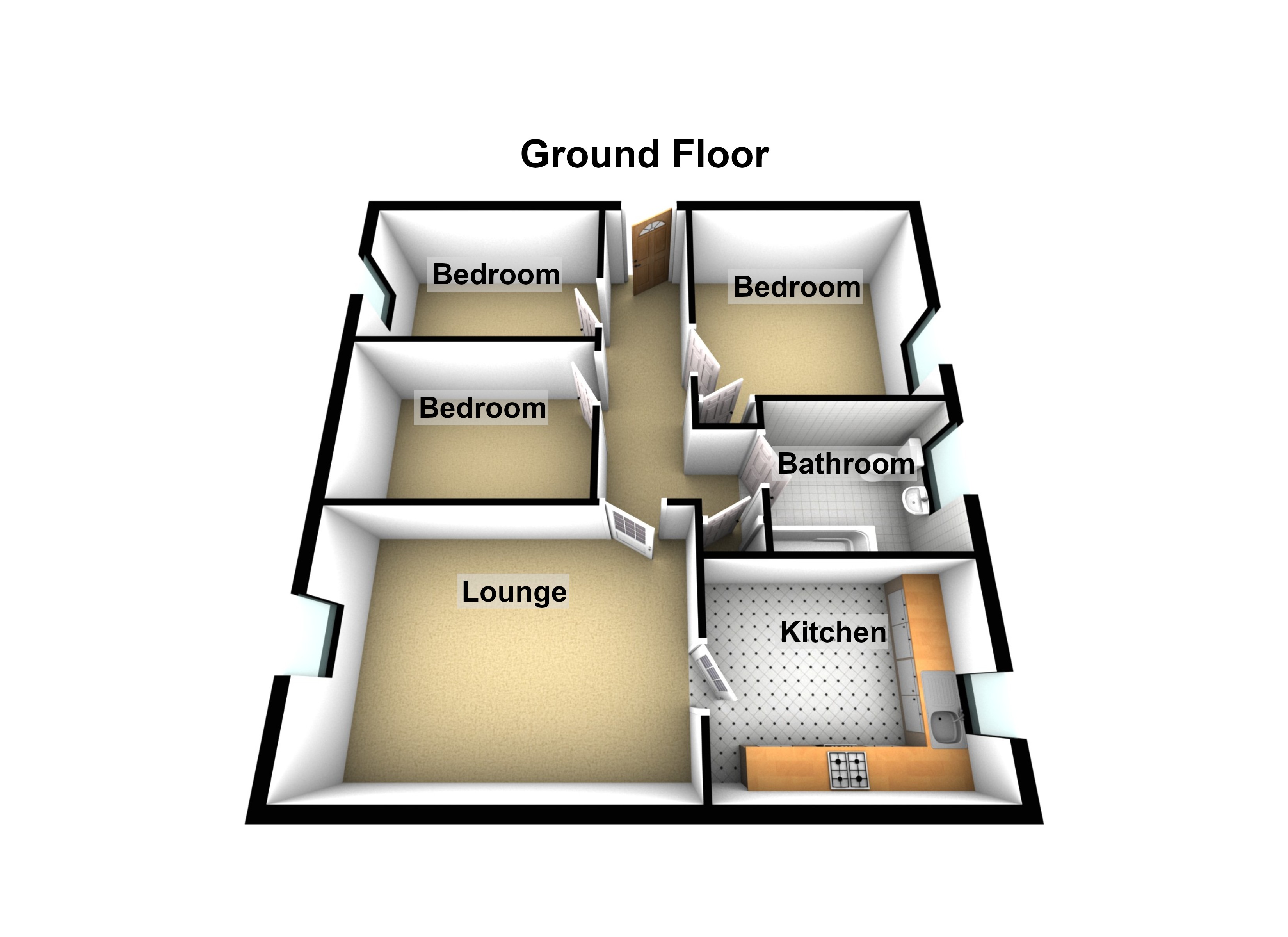 65b, Sandeman Street, Dundee floorplan