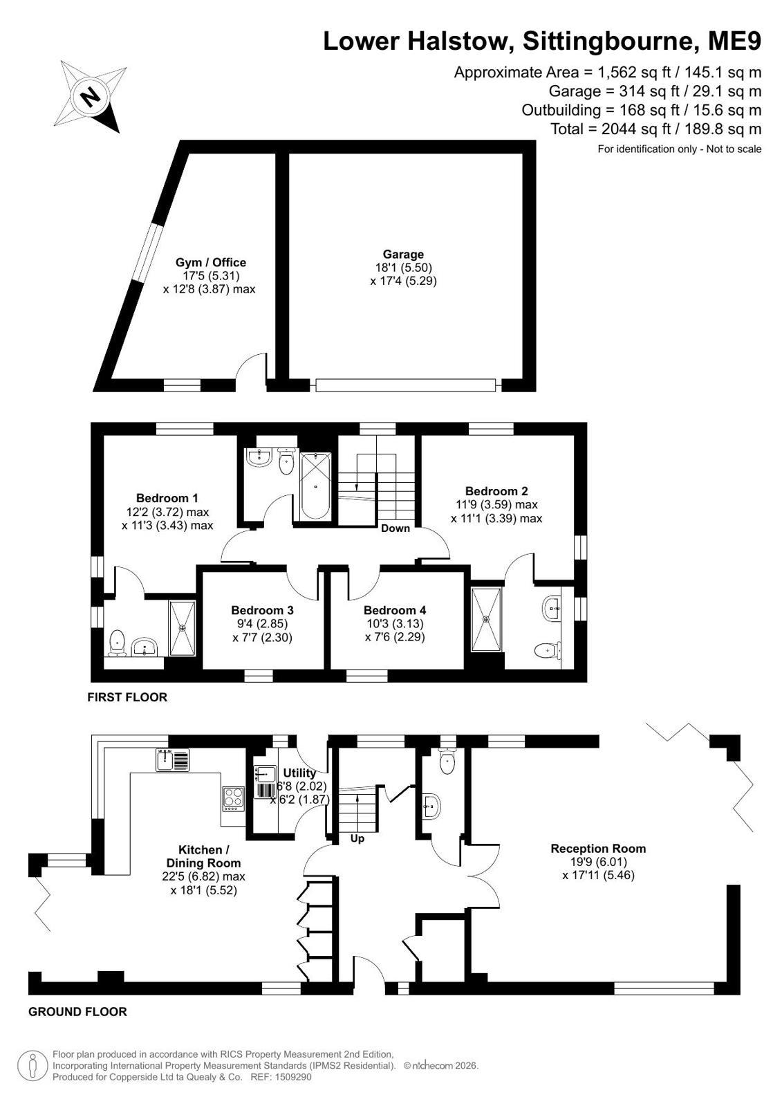 4 Stable Mews,, School Lane, Sittingbourne floorplan
