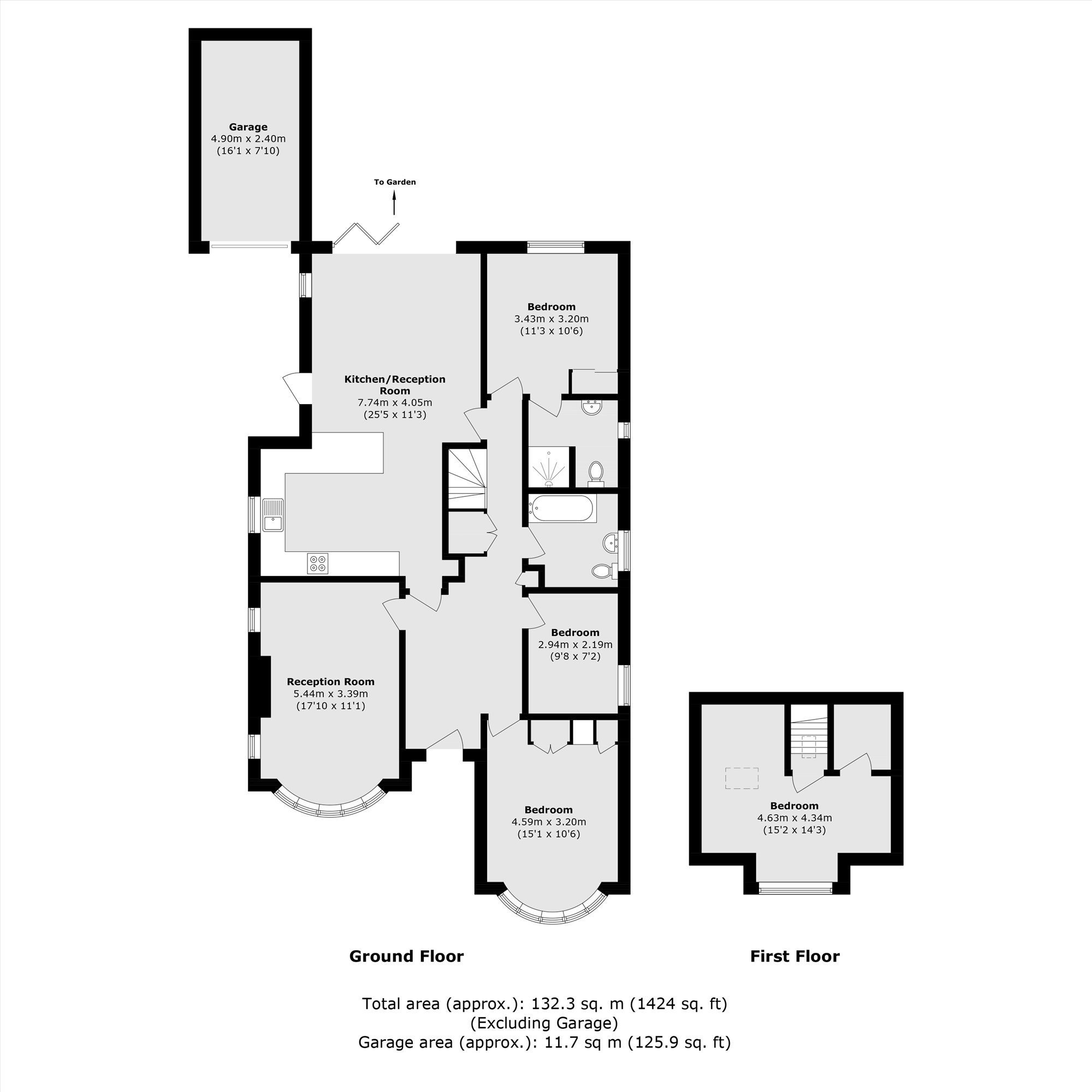 39, Portsmouth Avenue, Thames Ditton floorplan
