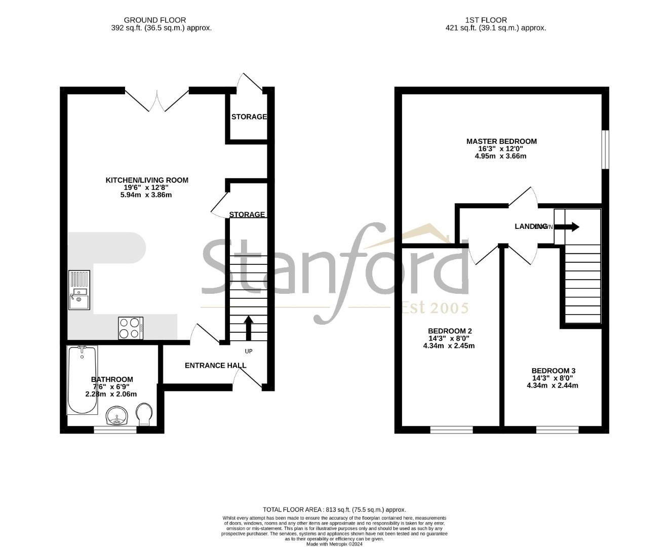 127, Lyon Street, Southampton floorplan