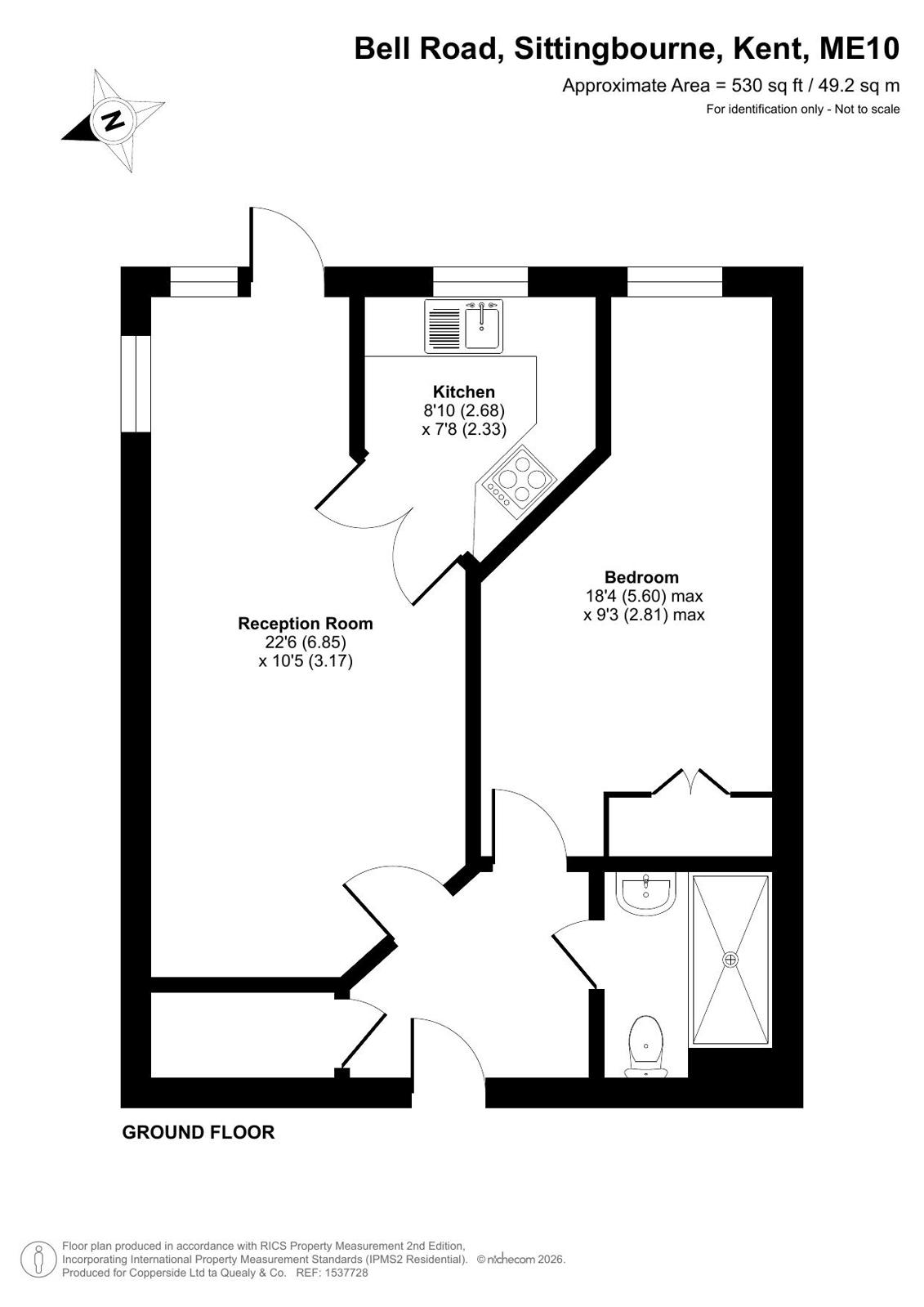 Bell Road, Kent floorplan