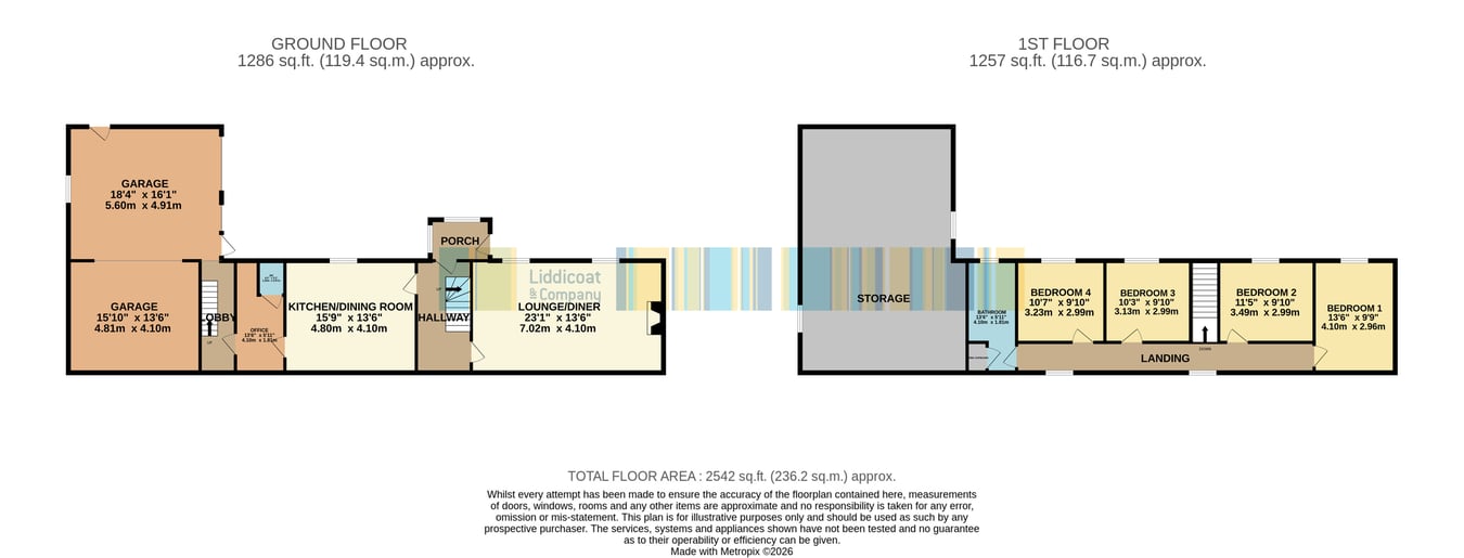 Eastbourne Road Garage, Eastbourne Road, St Austell floorplan