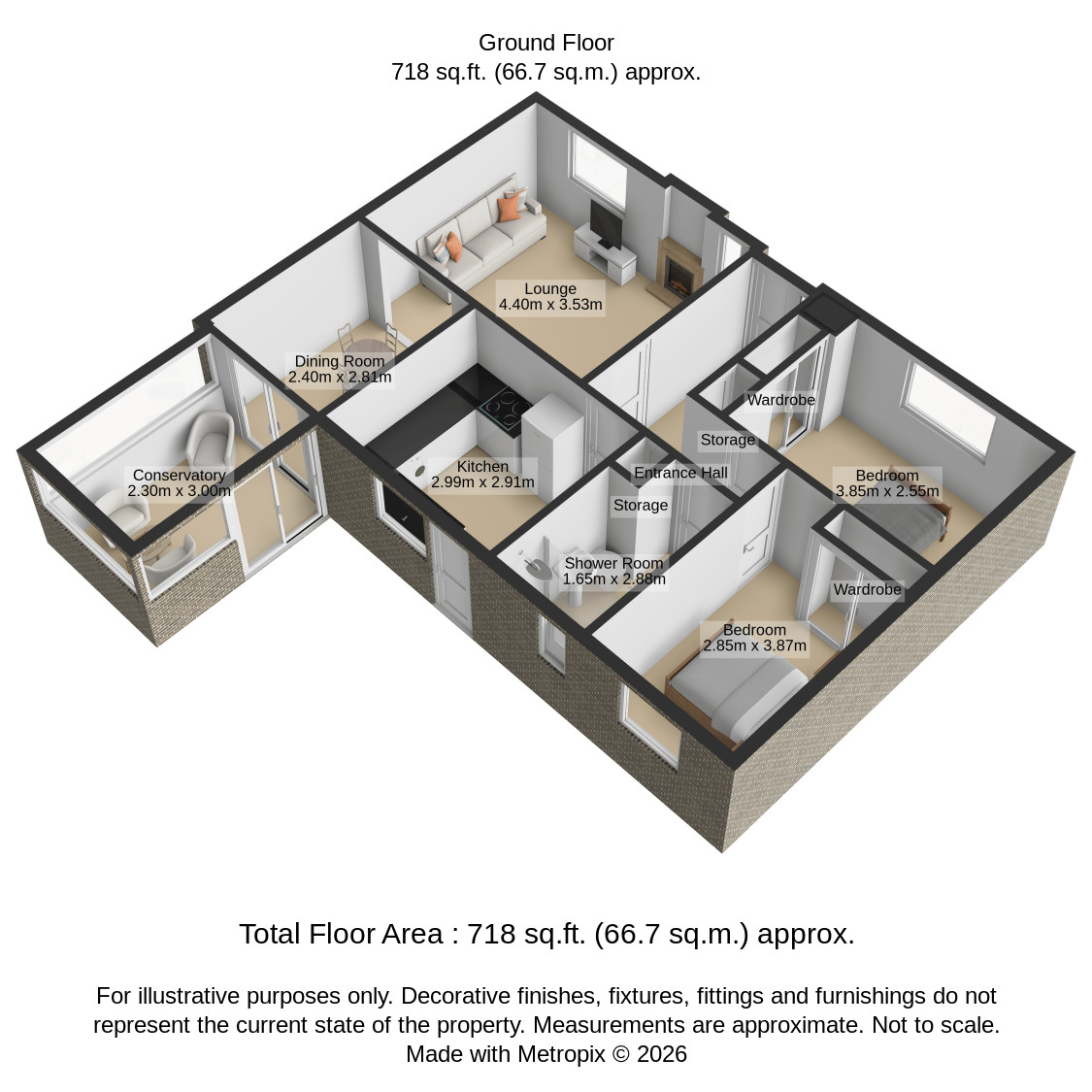 96, Newhall Road, Doncaster floorplan