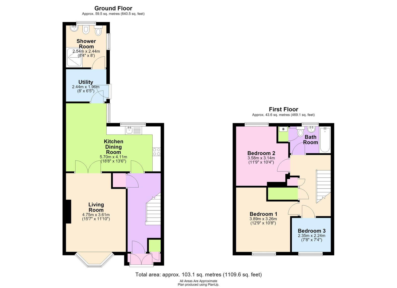27, Reedham Gardens, Merryhill, Wolverhampton floorplan
