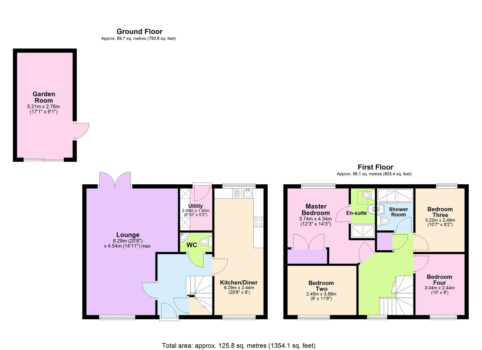 19, Nuthatch Close, Cannock floorplan
