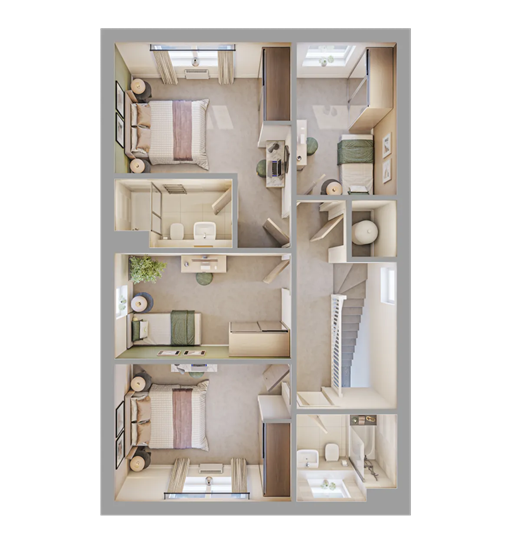 Red Oak Drive Blackboys, Uckfield floorplan