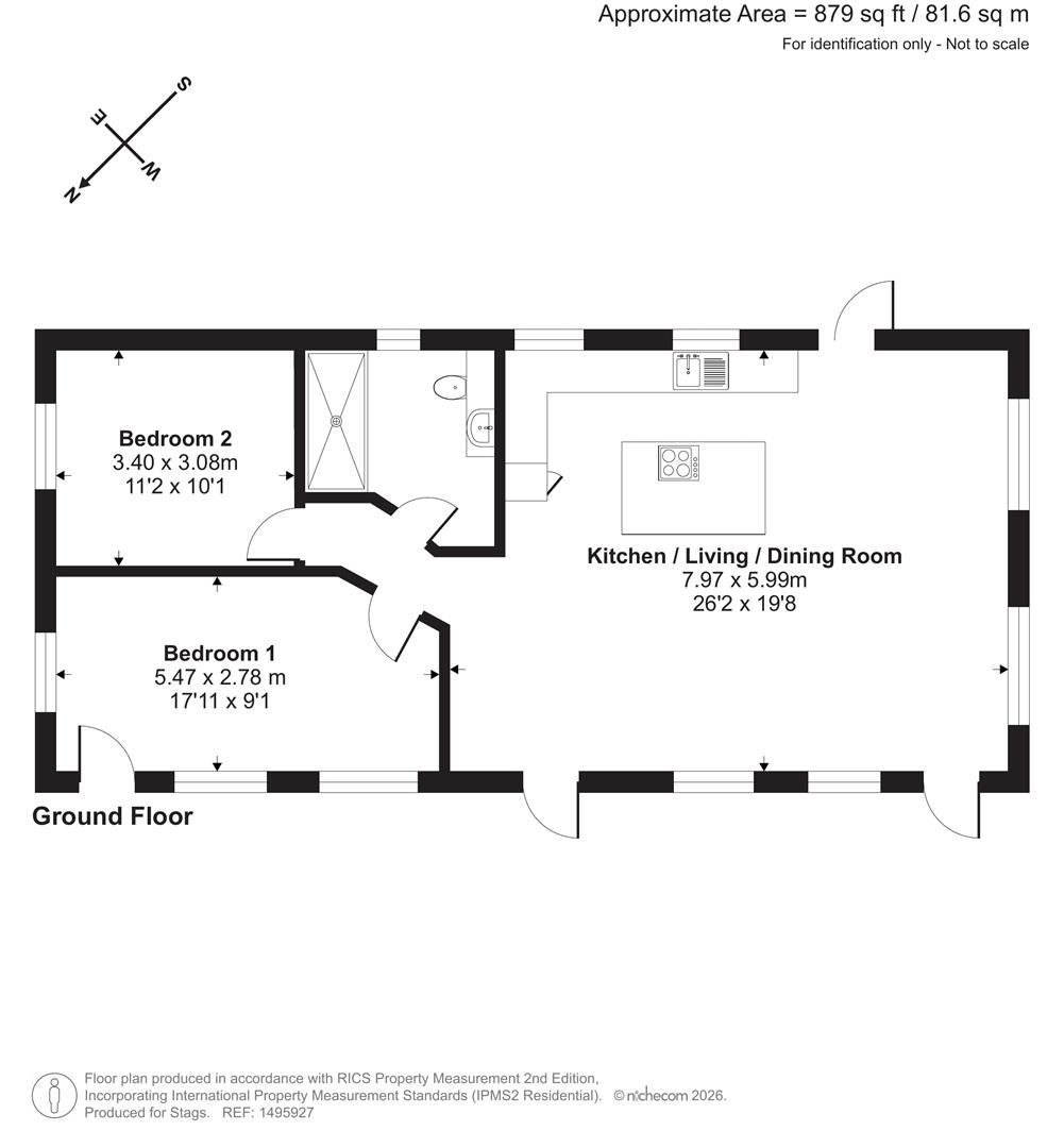 The Old Cottage, Victoria Square, Bodmin floorplan
