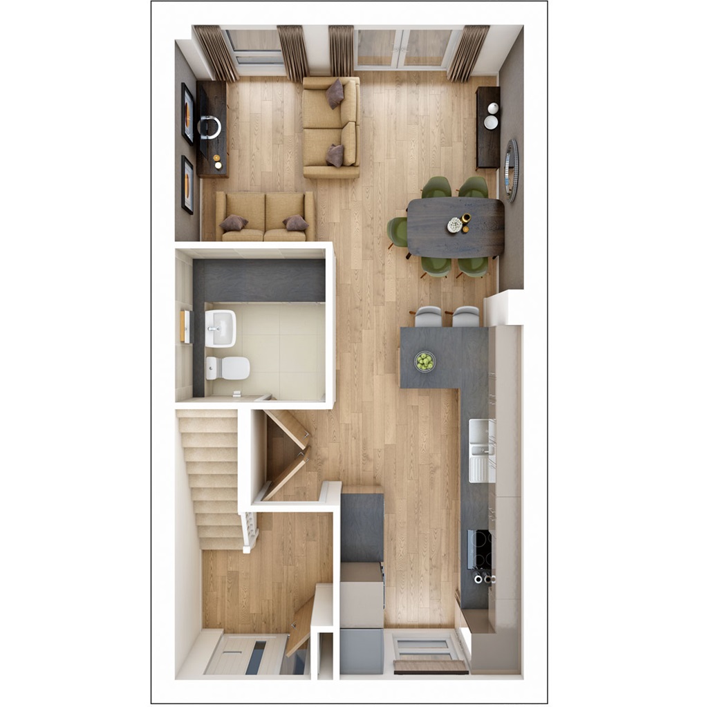 The Owlton - Plot 173, Harvest Hill, Harvest Hill Road, Maidenhead floorplan