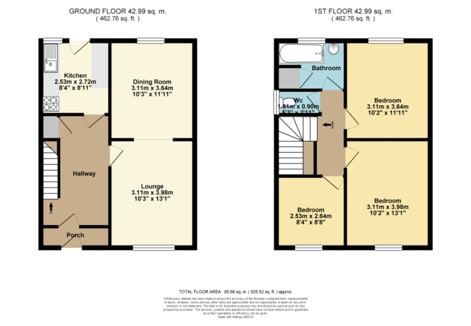 72, Westbury Road, Kent floorplan