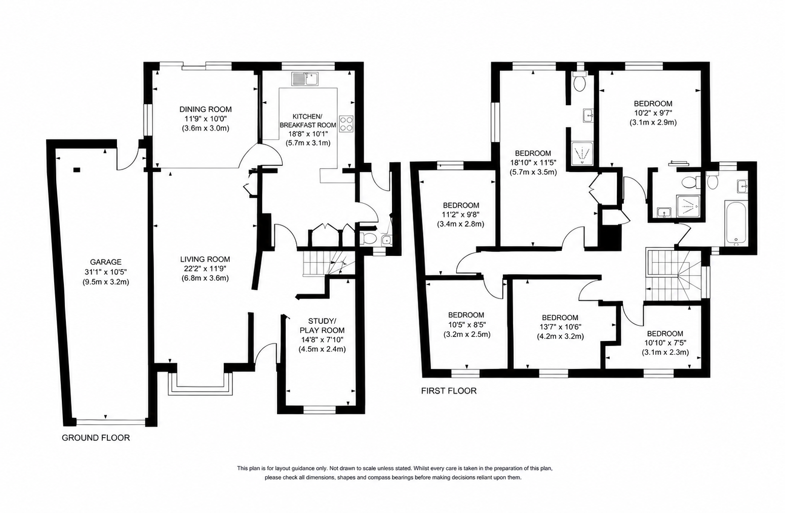 37, East View Fields, Lewes floorplan