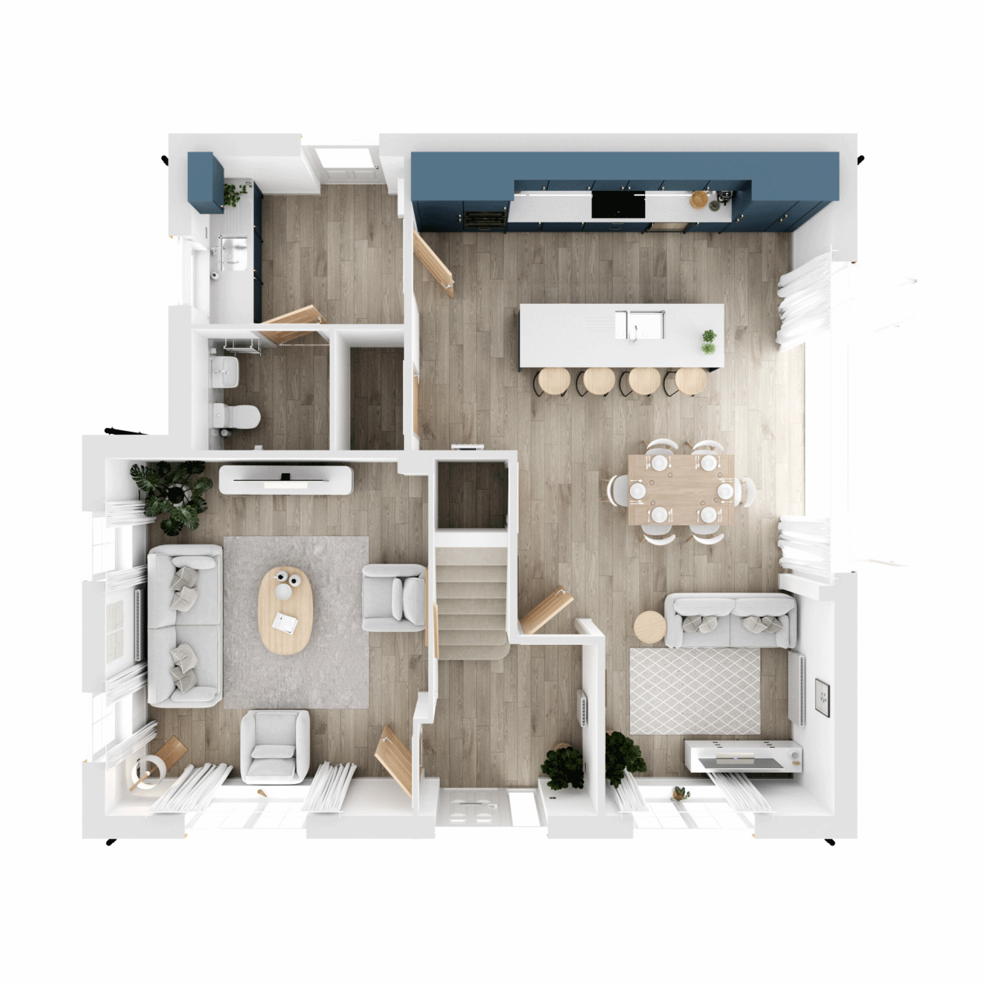 126, Hauxley Lane, Amble floorplan