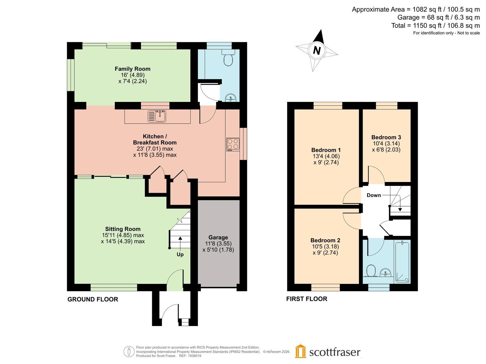 Chorefields, Oxfordshire floorplan