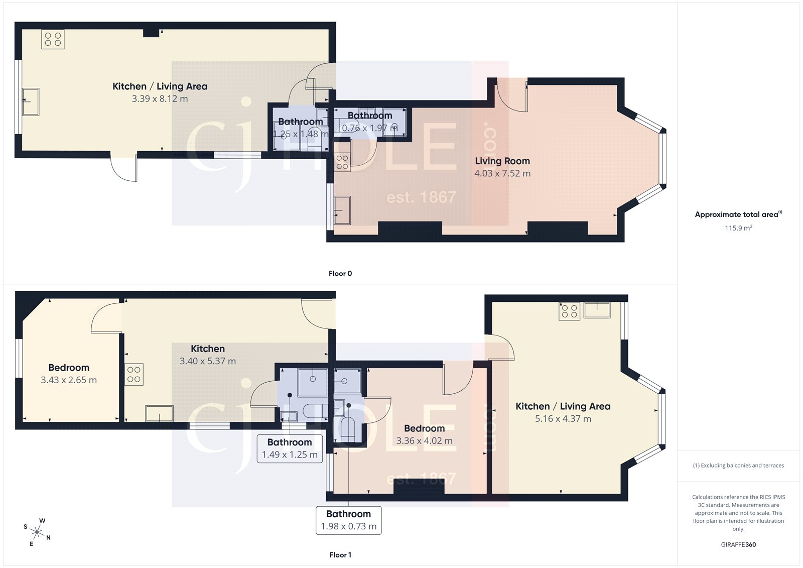 434, Fishponds Road, Bristol floorplan