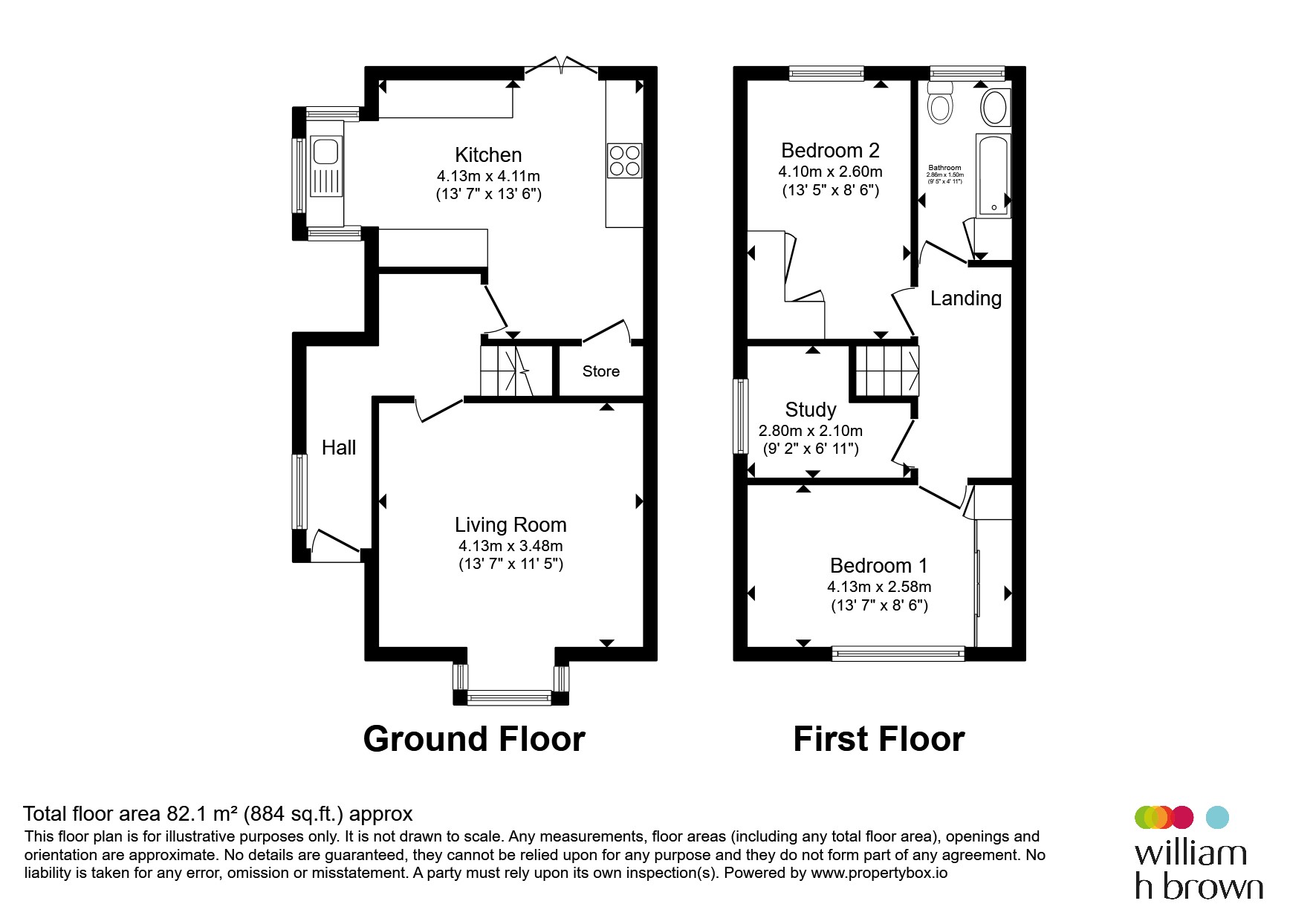 Deyne Road, Huddersfield floorplan