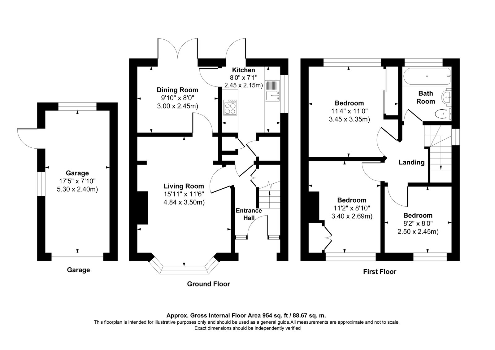 46, St. Albans Road, Hemel Hempstead floorplan