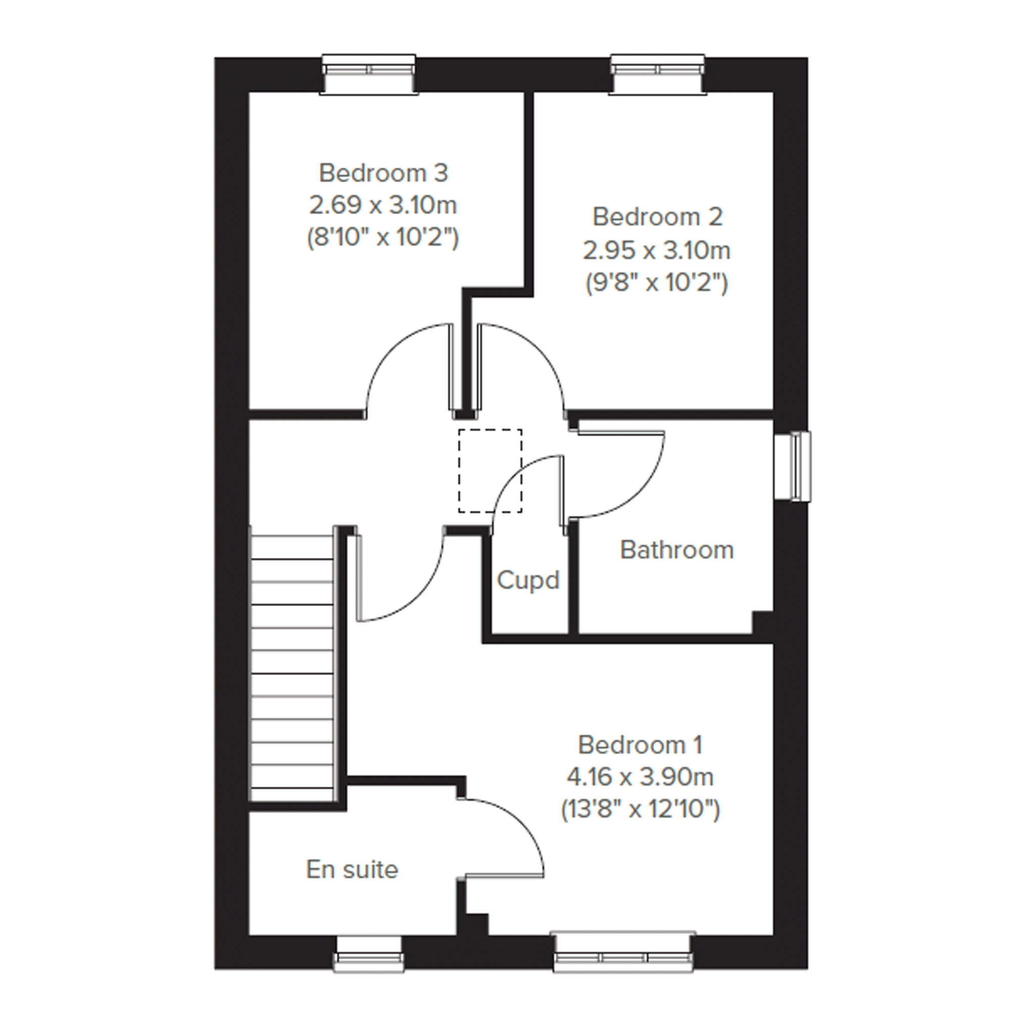 67, Cholstrey Road, Leominster, Herefordshire floorplan