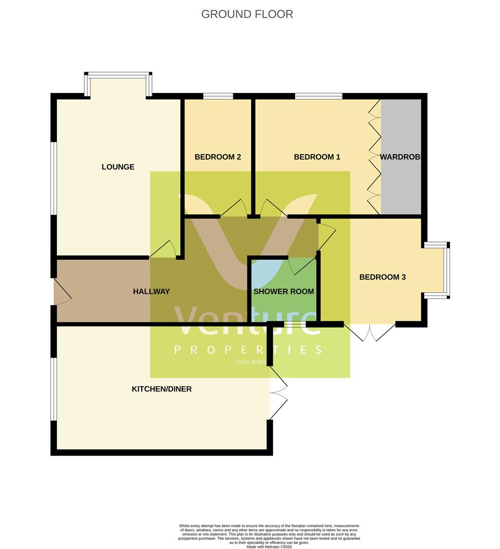 Teesdale Avenue, Darlington floorplan