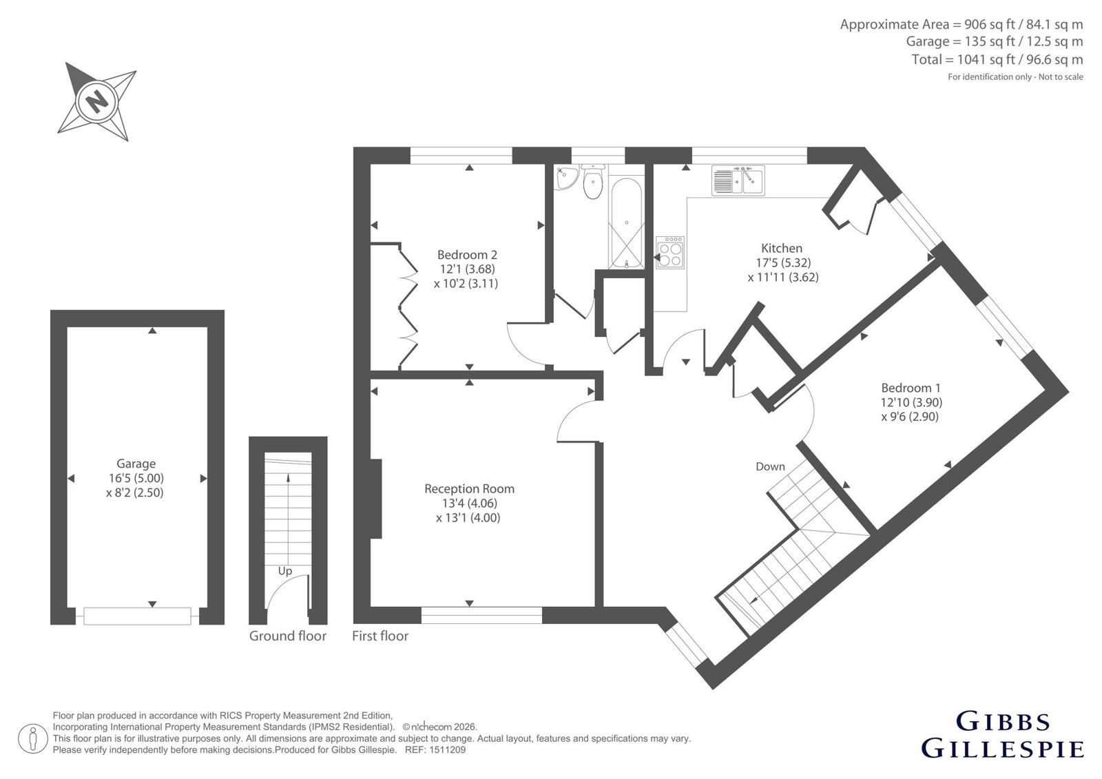 6A, The Sigers, Middlesex floorplan