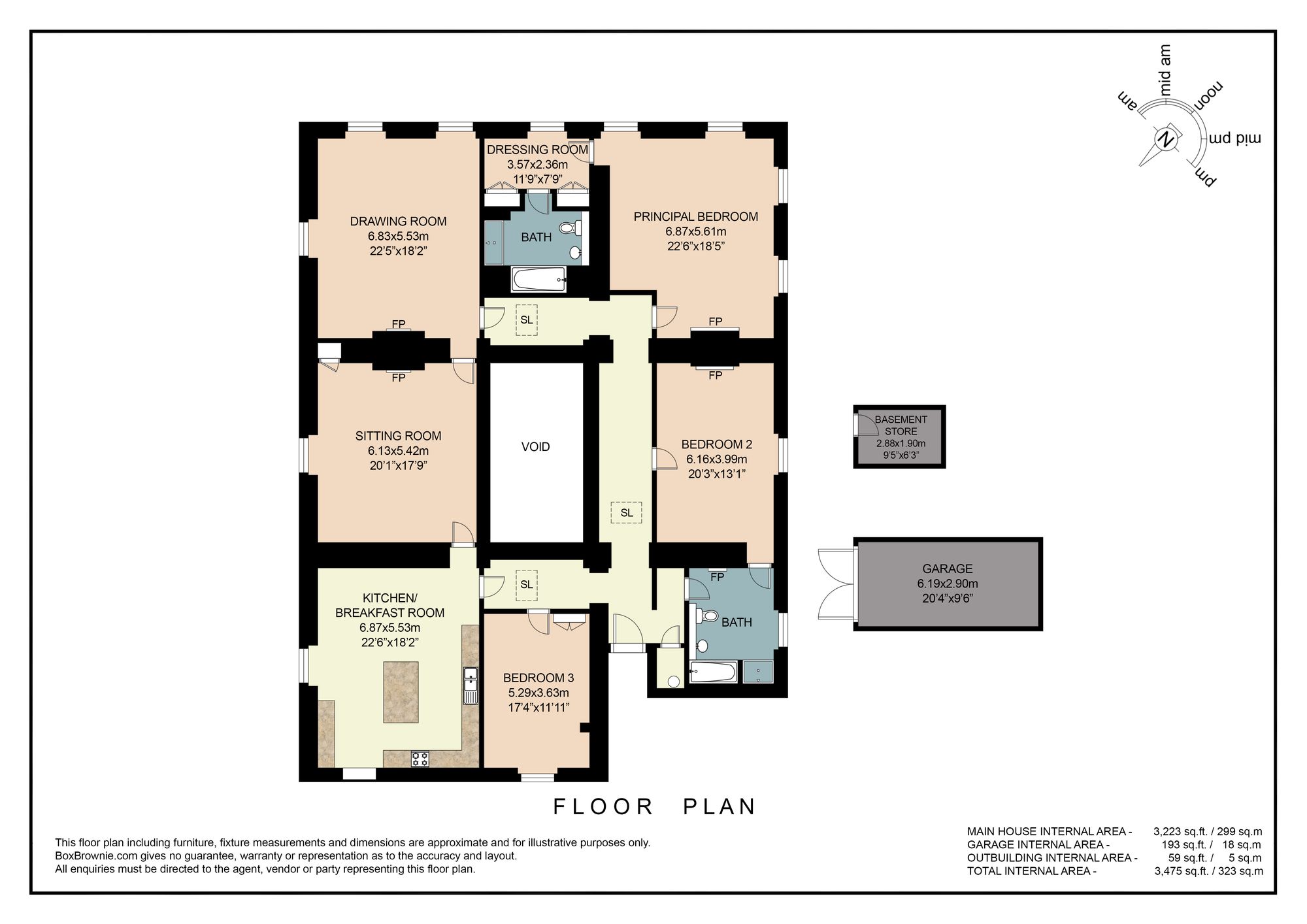 3 Purley Magna, Reading floorplan