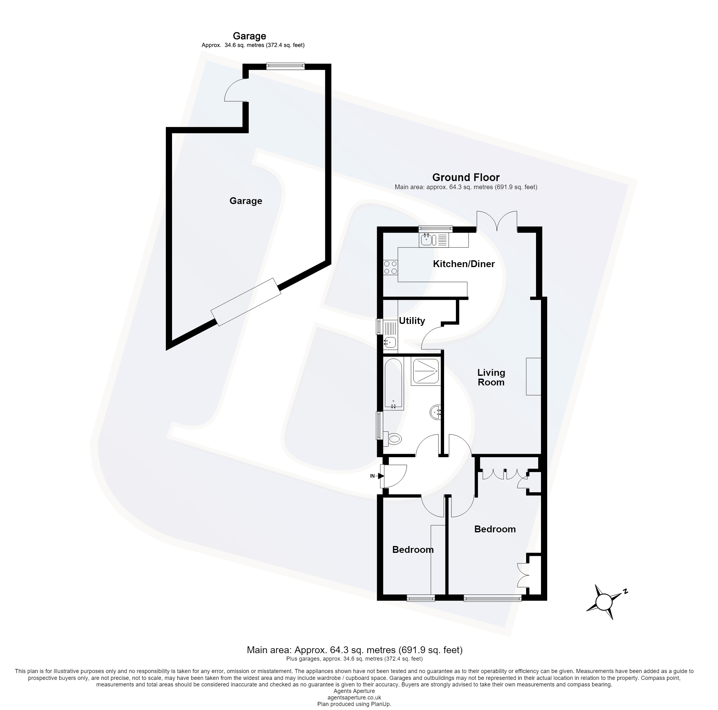 132, Parsonage Road, Rainham floorplan