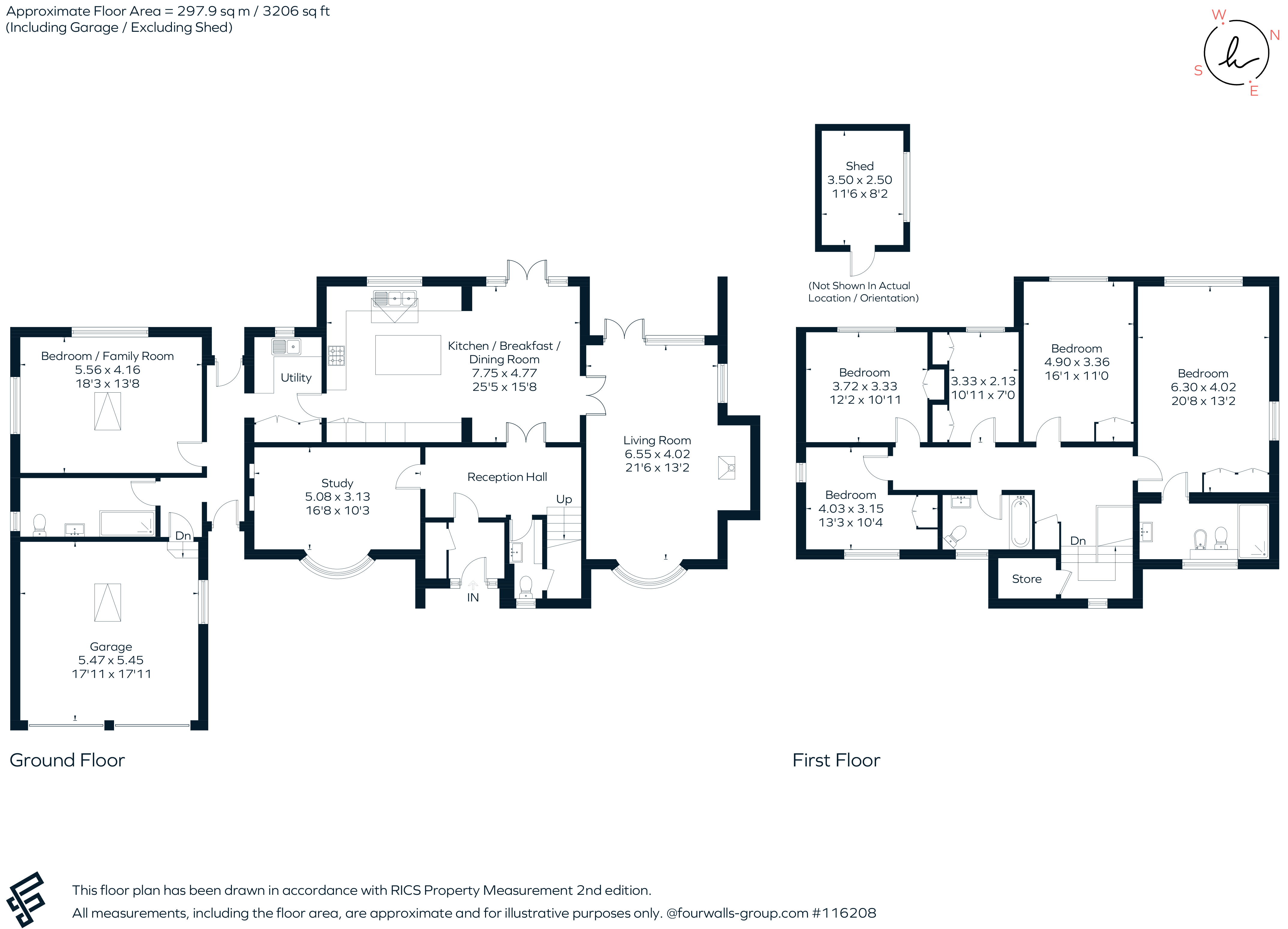 Gough Road, Fleet floorplan