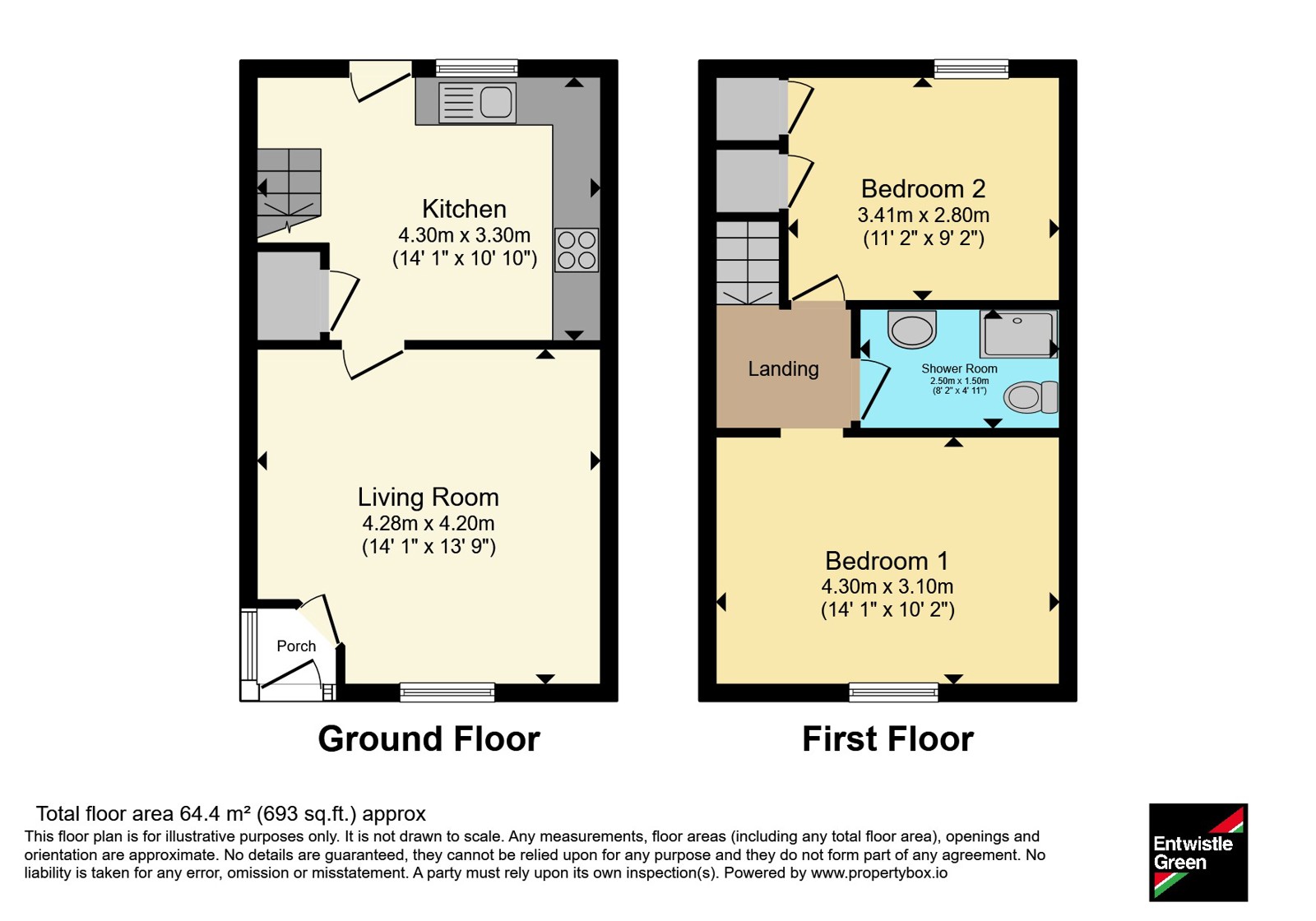 54, Skipton Road, Colne floorplan