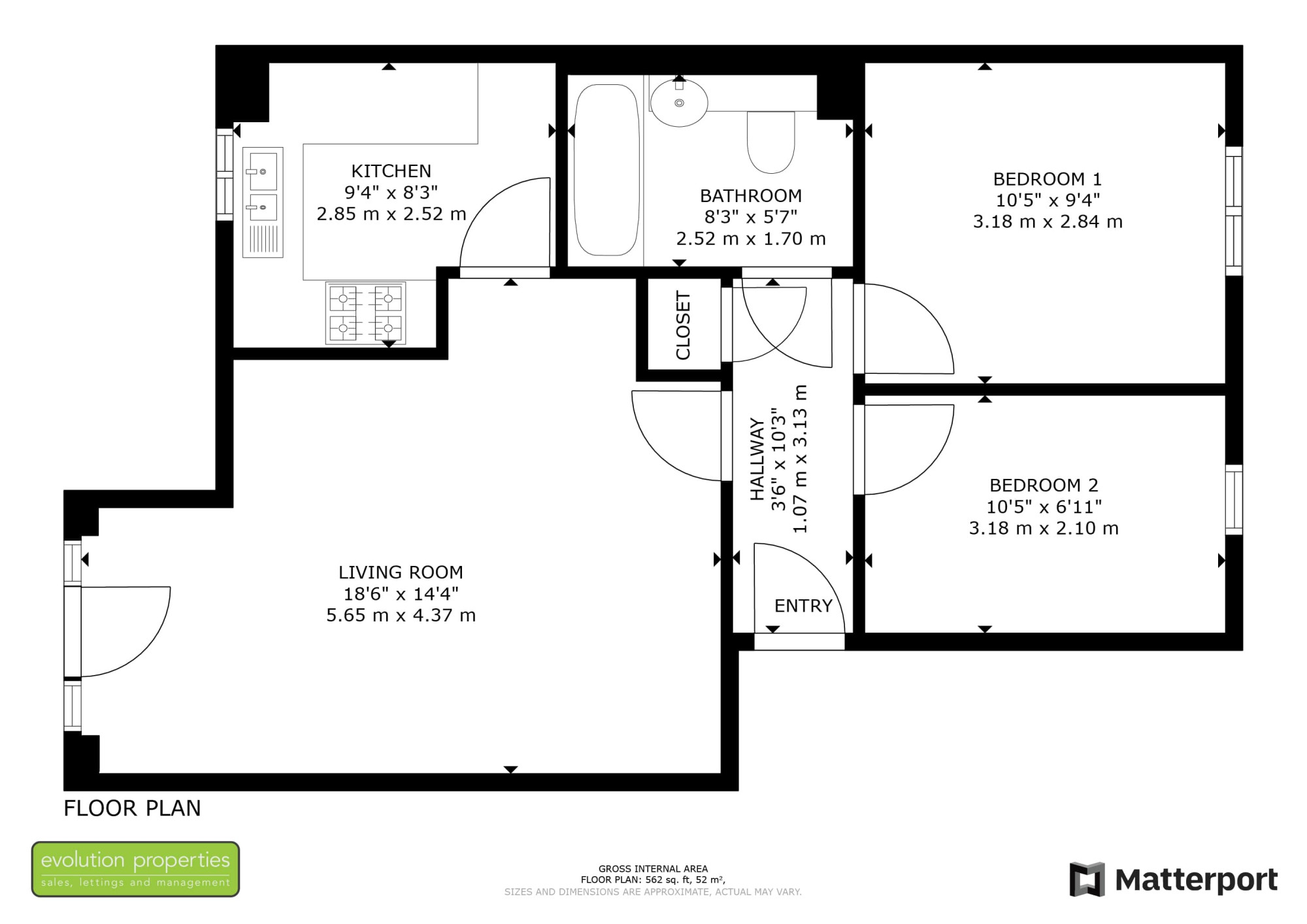 33, Richard Hillary Close, Ashford floorplan
