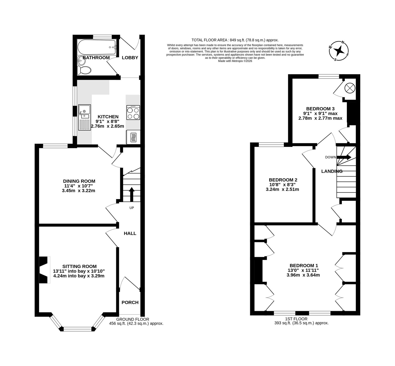 6, Station Approach, Alresford floorplan