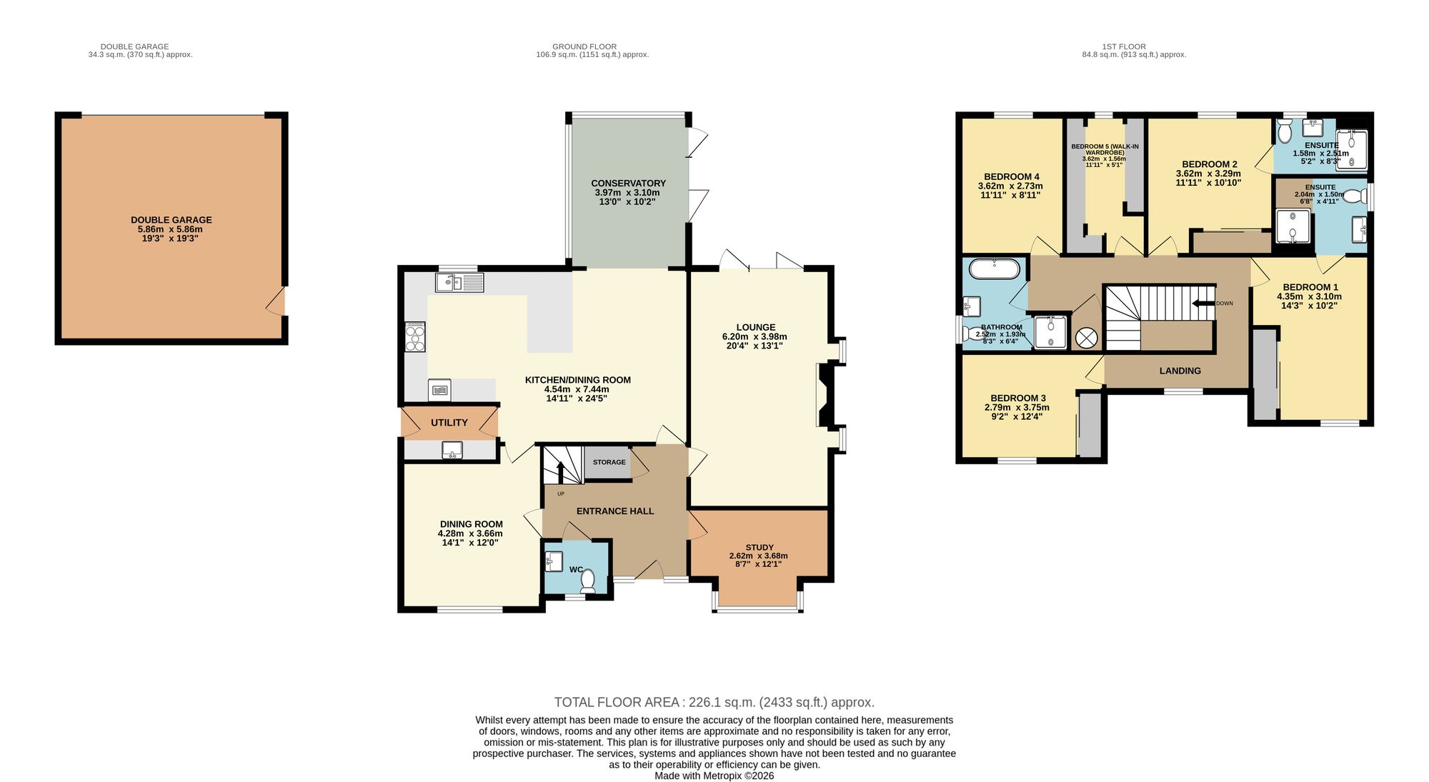 42 Century Way, Chesterfield floorplan