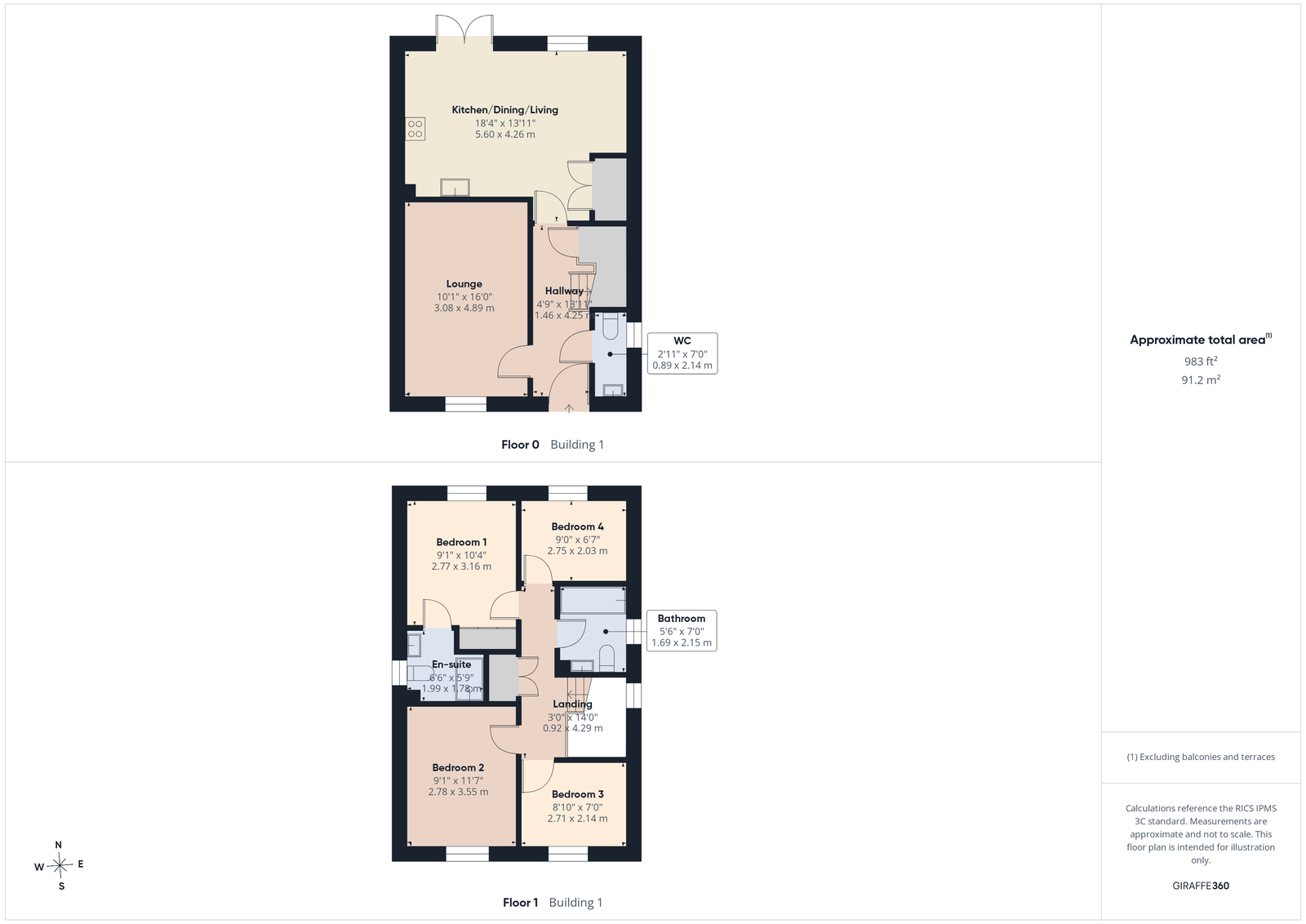 1, Meadowside Drive, Nantwich floorplan