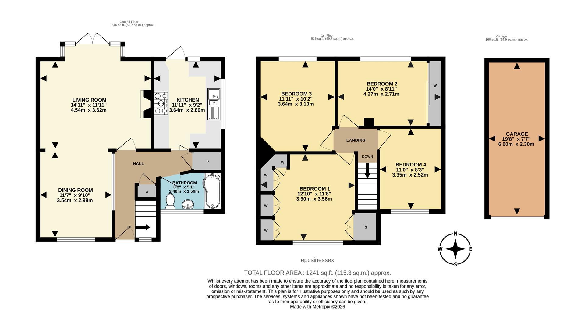 18, Julia Gardens, Barking floorplan