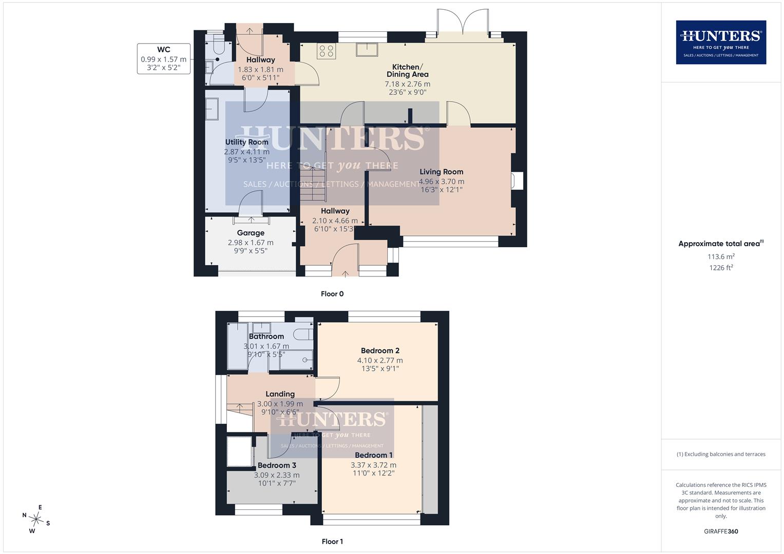 37, Broadmeadows, Sunderland floorplan