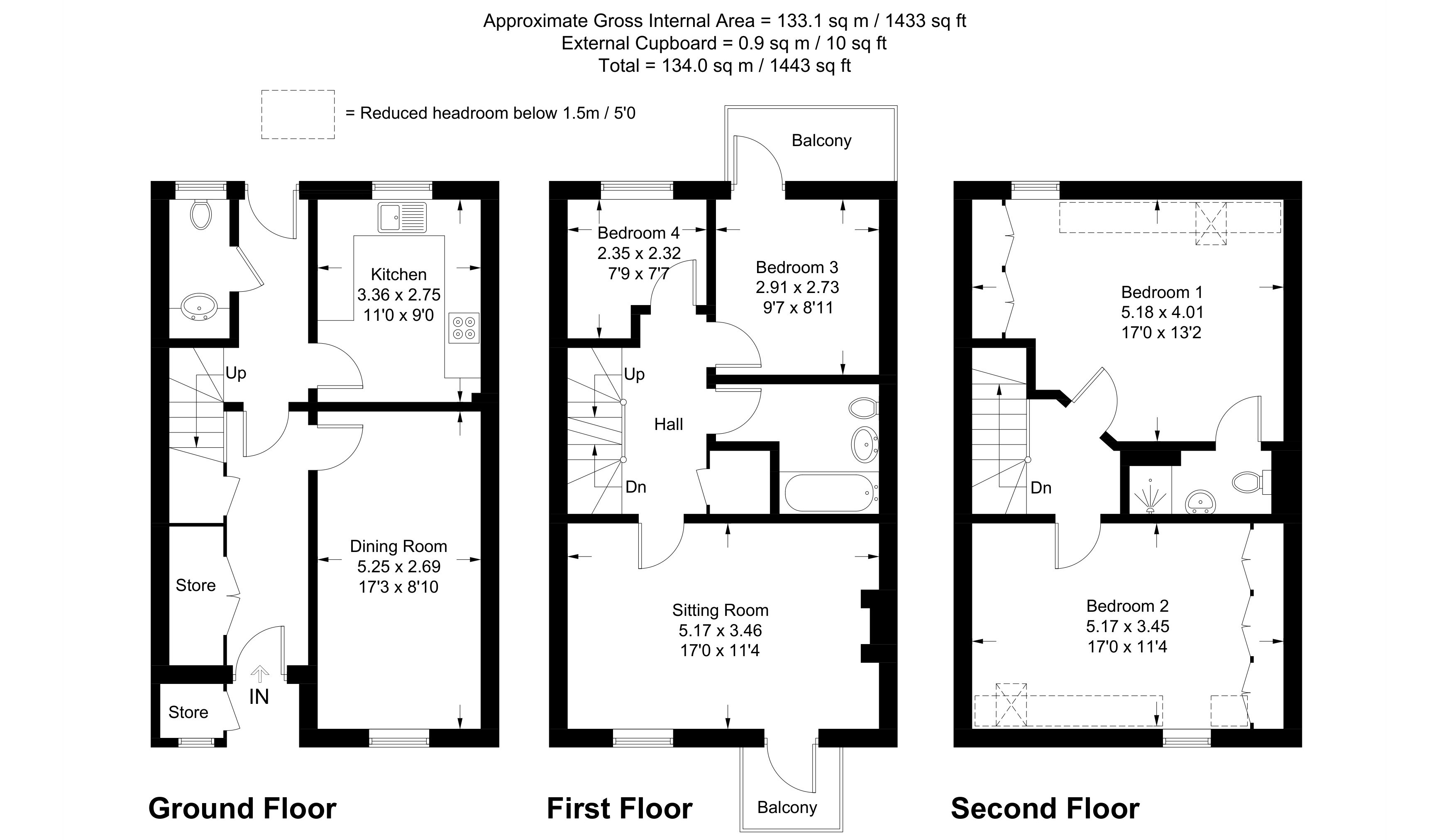 15, Shore Road, Hythe floorplan