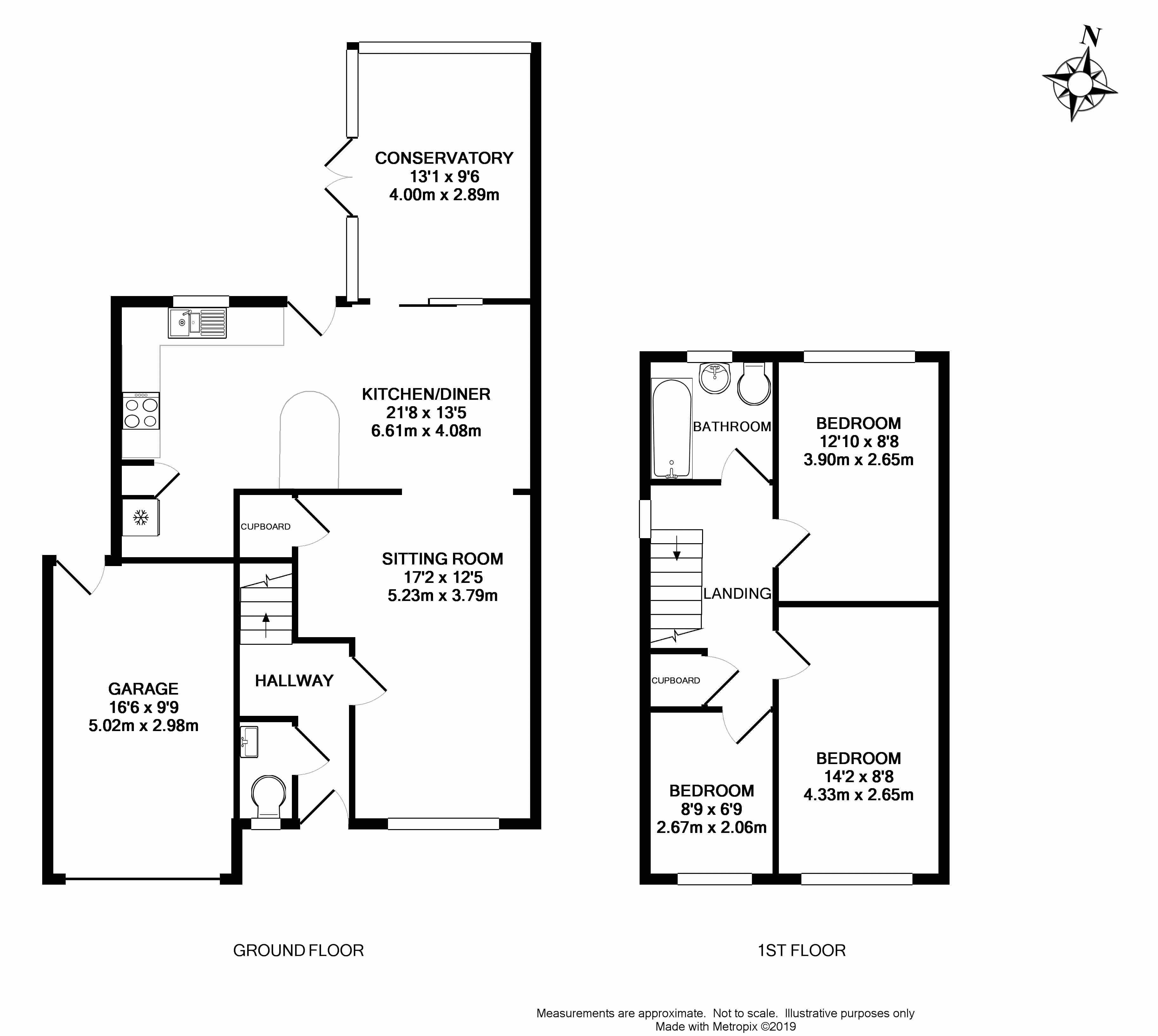 3 Bedrooms Link-detached house for sale in Philps Close, Lane End, High Wycombe HP14