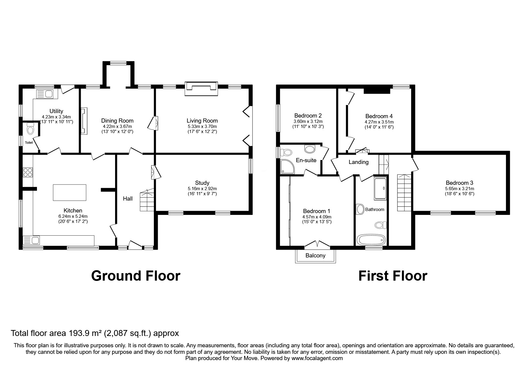 Greenfields,, Pant, Shropshire floorplan