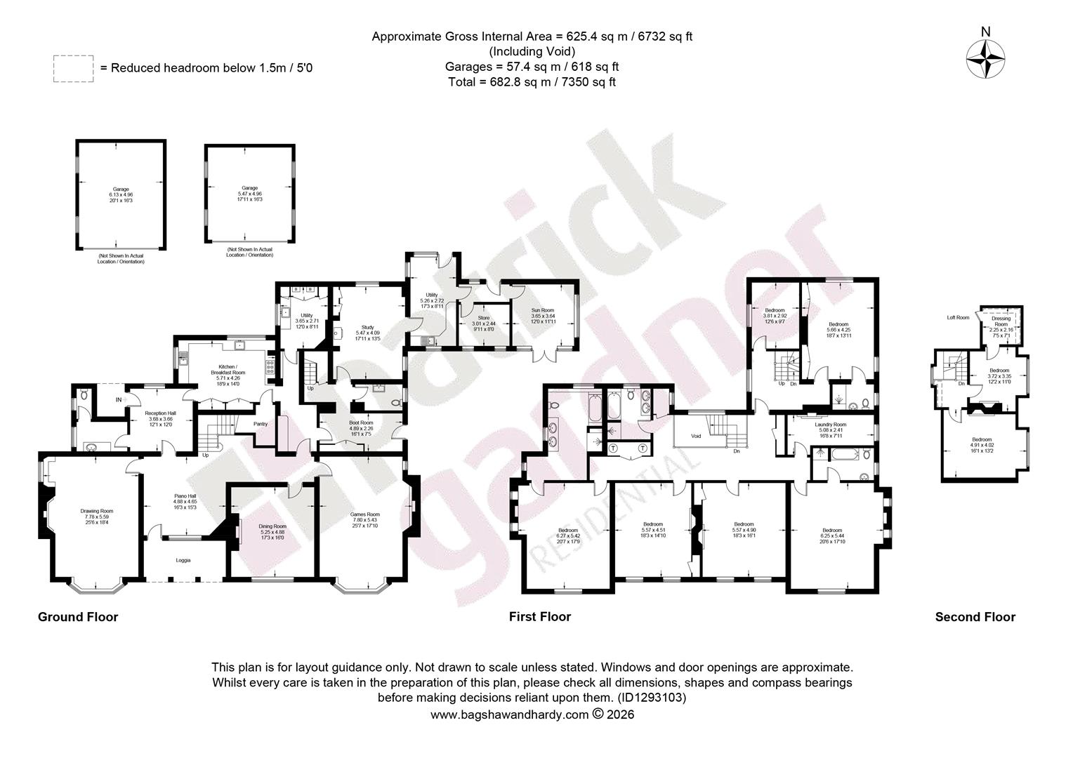 Warrenhurst, The Warren, Ashtead floorplan