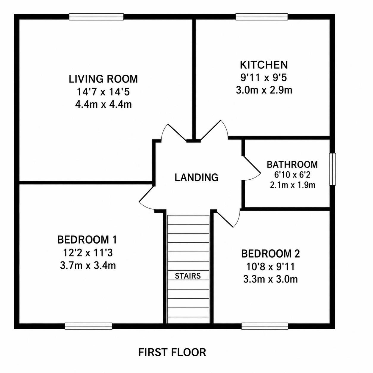 4, Clifton Close, Cheshunt floorplan