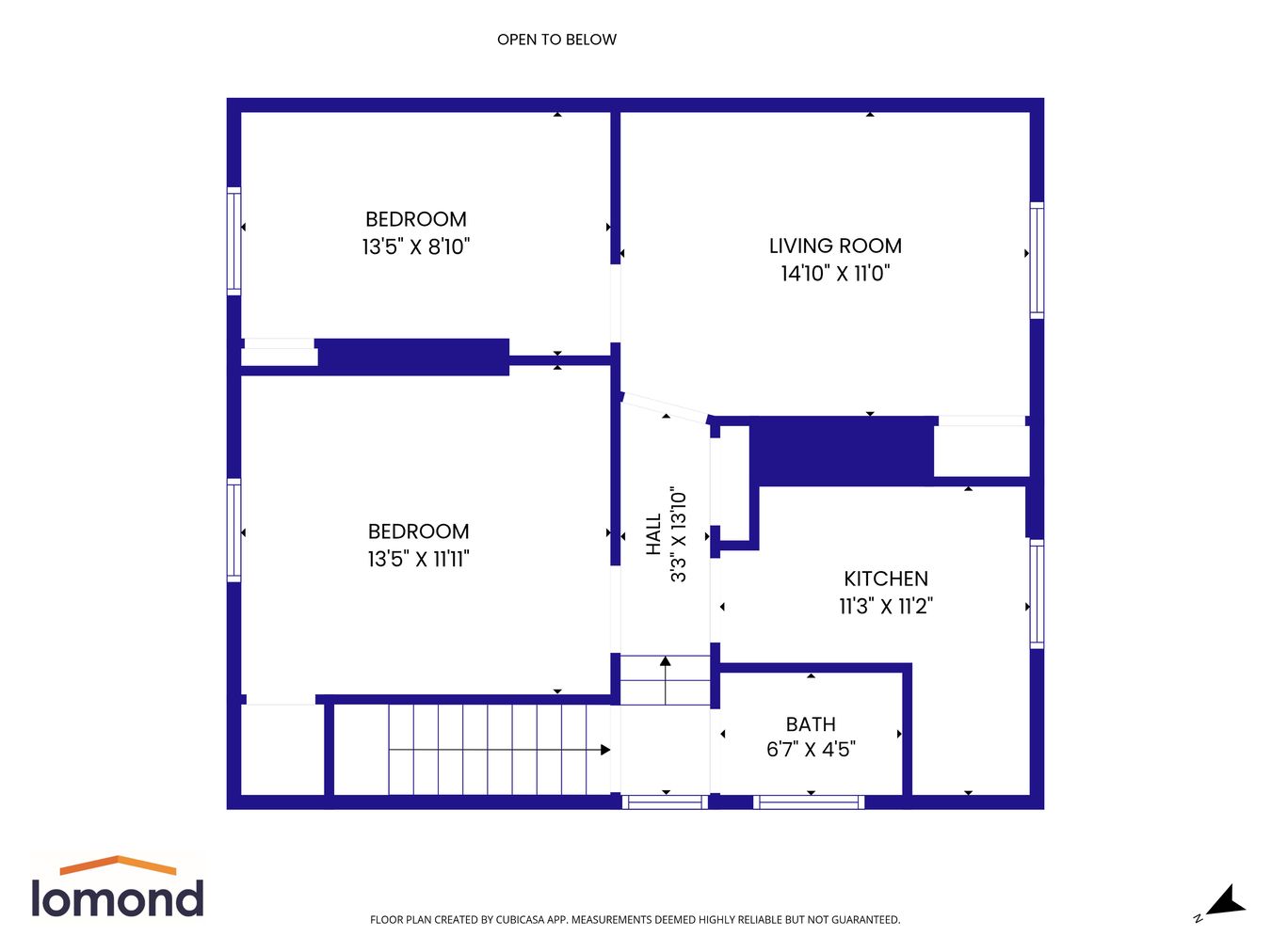 59, Berelands Road, Prestwick floorplan