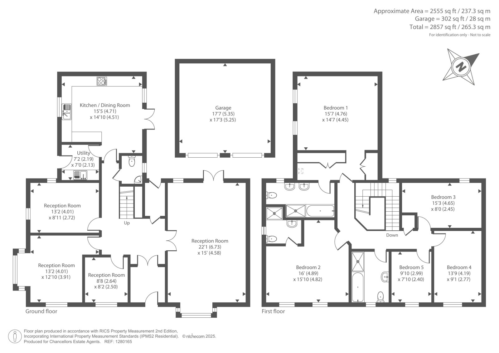 13 SEVEN SISTERS WAY, Cumnor Hill, Oxford floorplan
