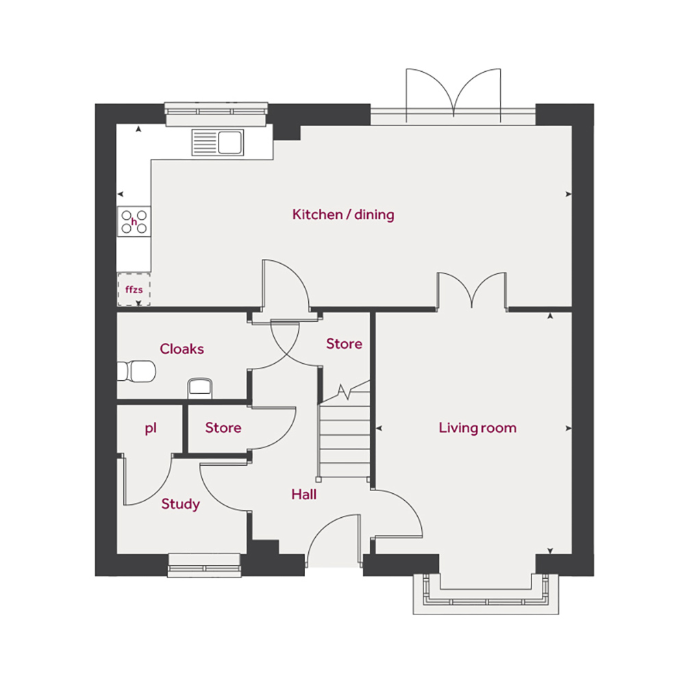 Land Off Palmerston Avenue, Morpeth floorplan