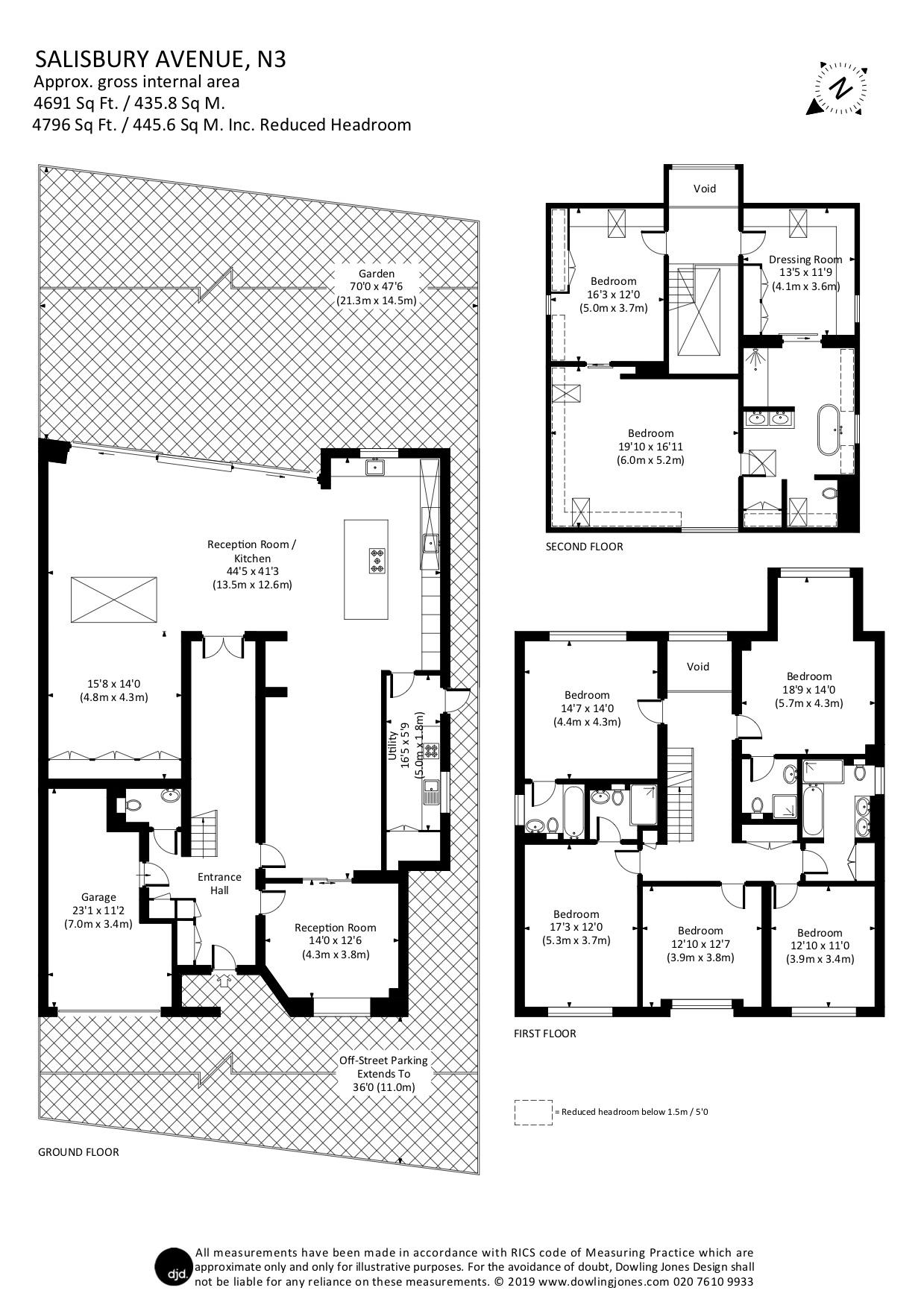 6 Bedrooms  to rent in Salisbury Avenue, Finchley N3