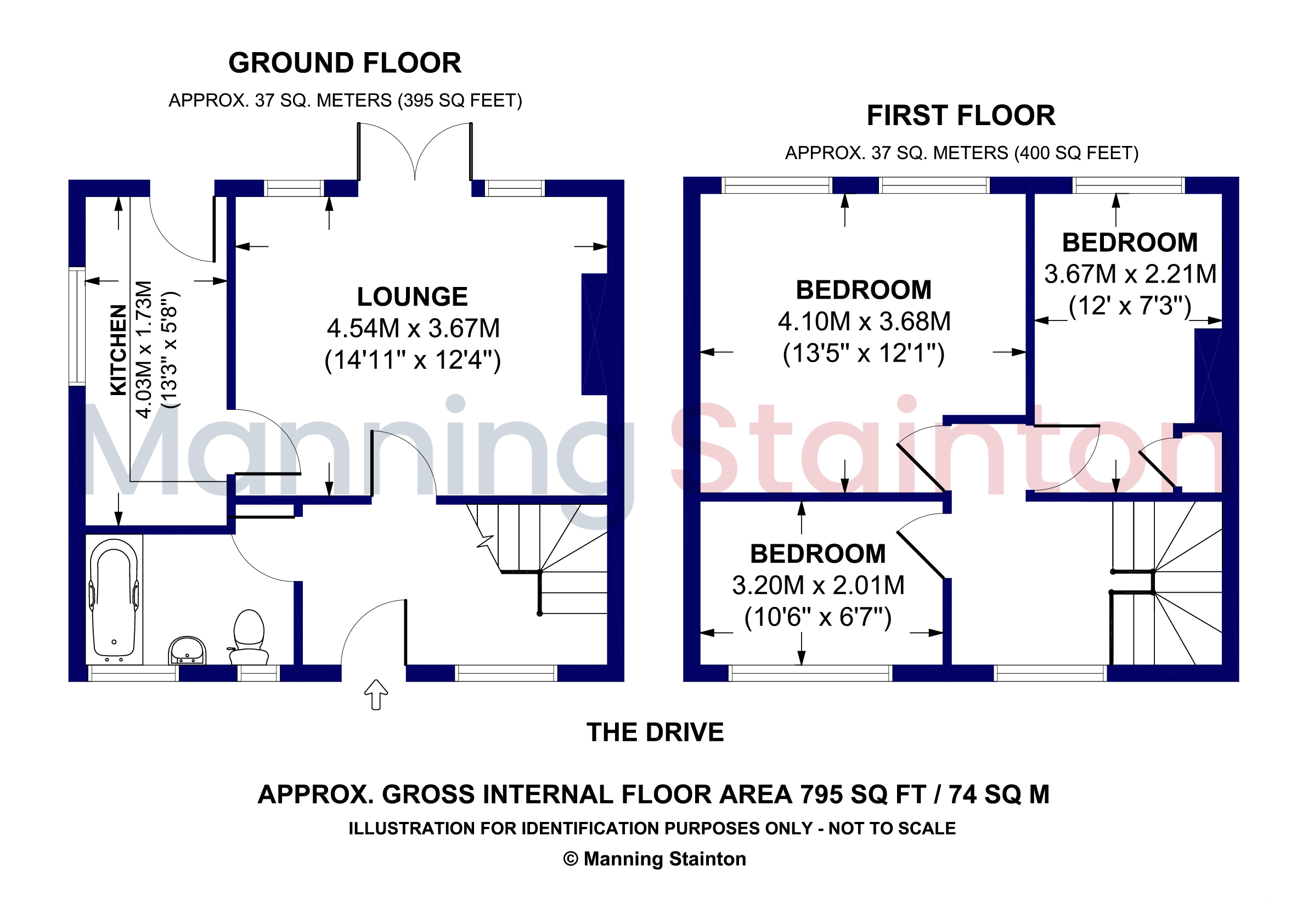 10, The Drive, Leeds floorplan