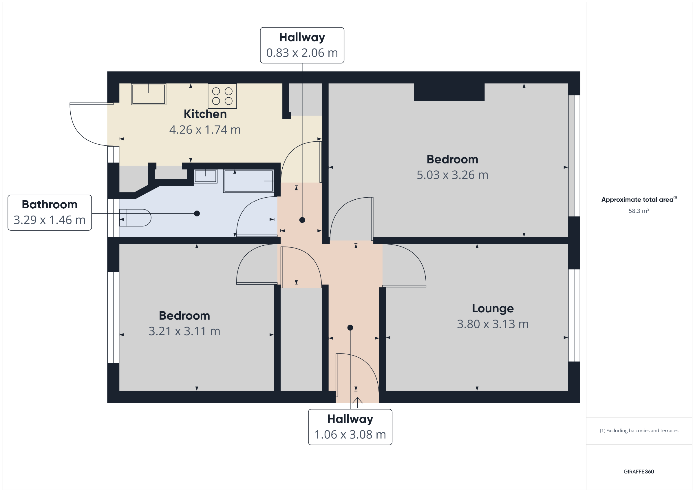 10 Hastings Place, Tewkesbury floorplan