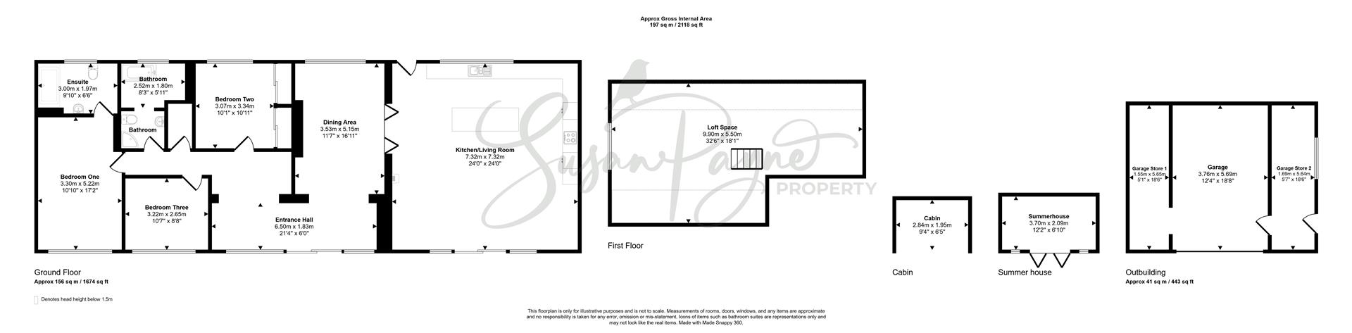 Woodlands, Main Road, Brook floorplan